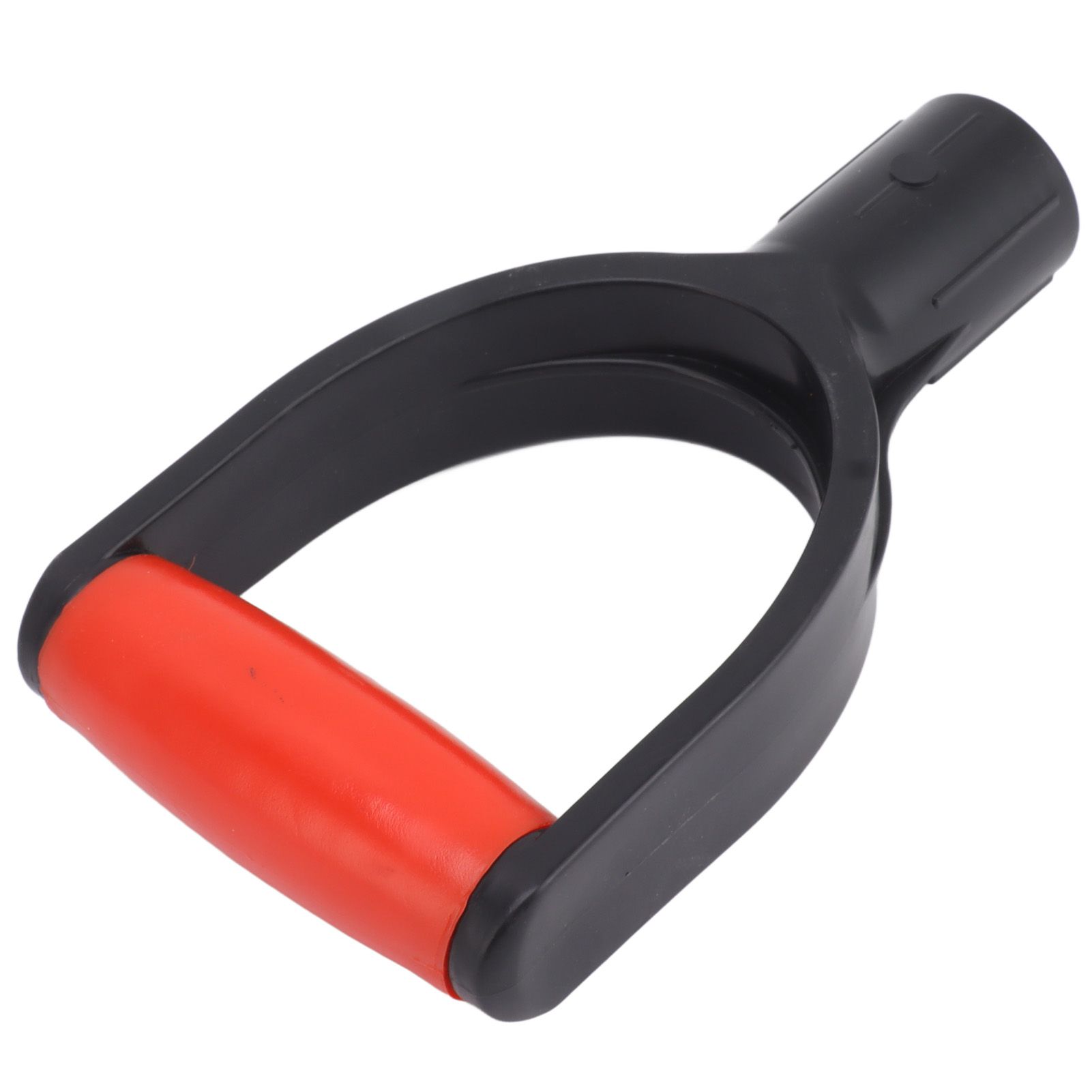 Shovel D Grip Handle 32mm Inner Diameter Silicone Grip Reinforcement Snow Shovel Handle Replacement for Digging Raking Tool Red Black โ image 2