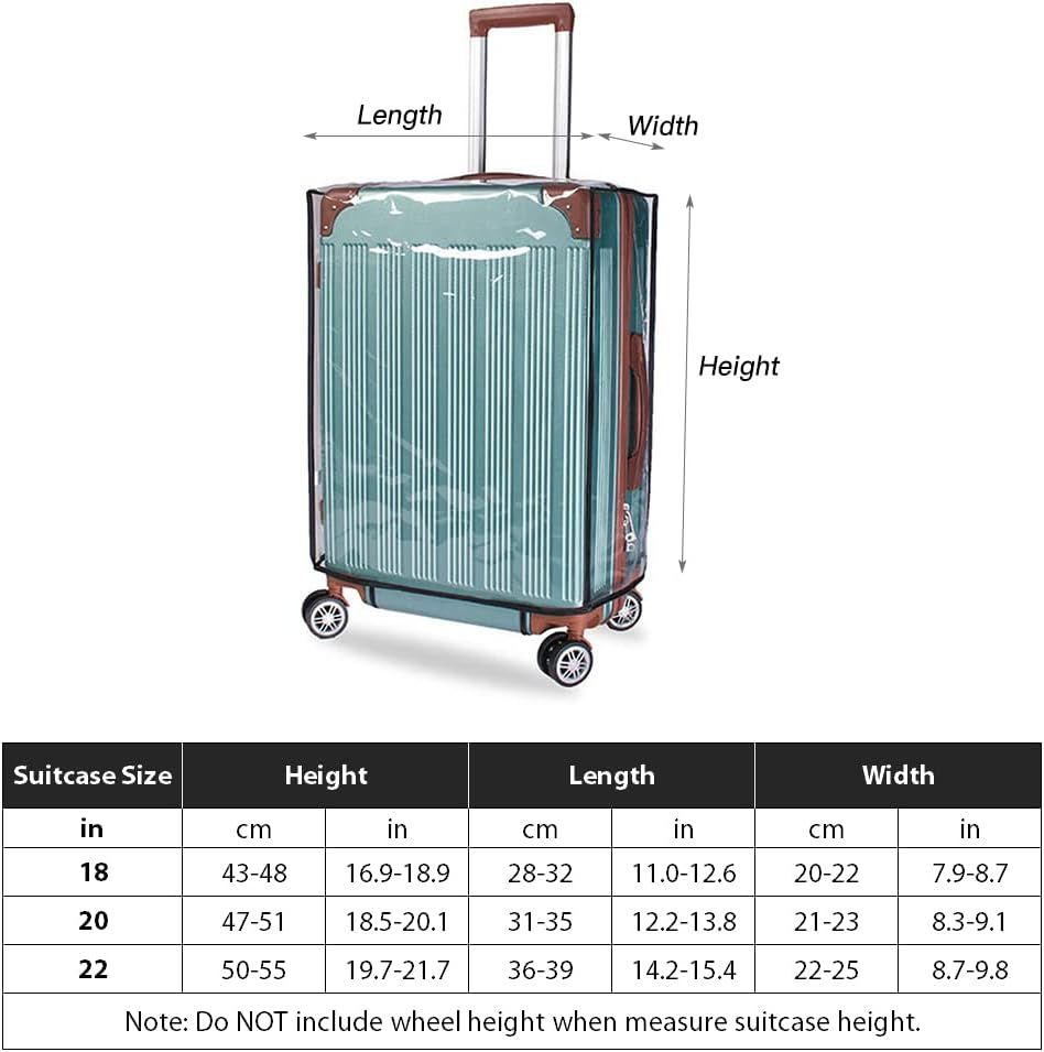 Transparent PVC Protective Case Cover Anti Dirt, 18 Inch โ image 3