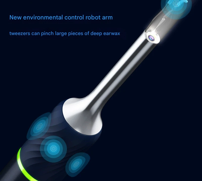 Smart Visual Ear Cleaner with HD Endoscope & Precision Tweezers - Safe for Adults & Children(White) — image 2