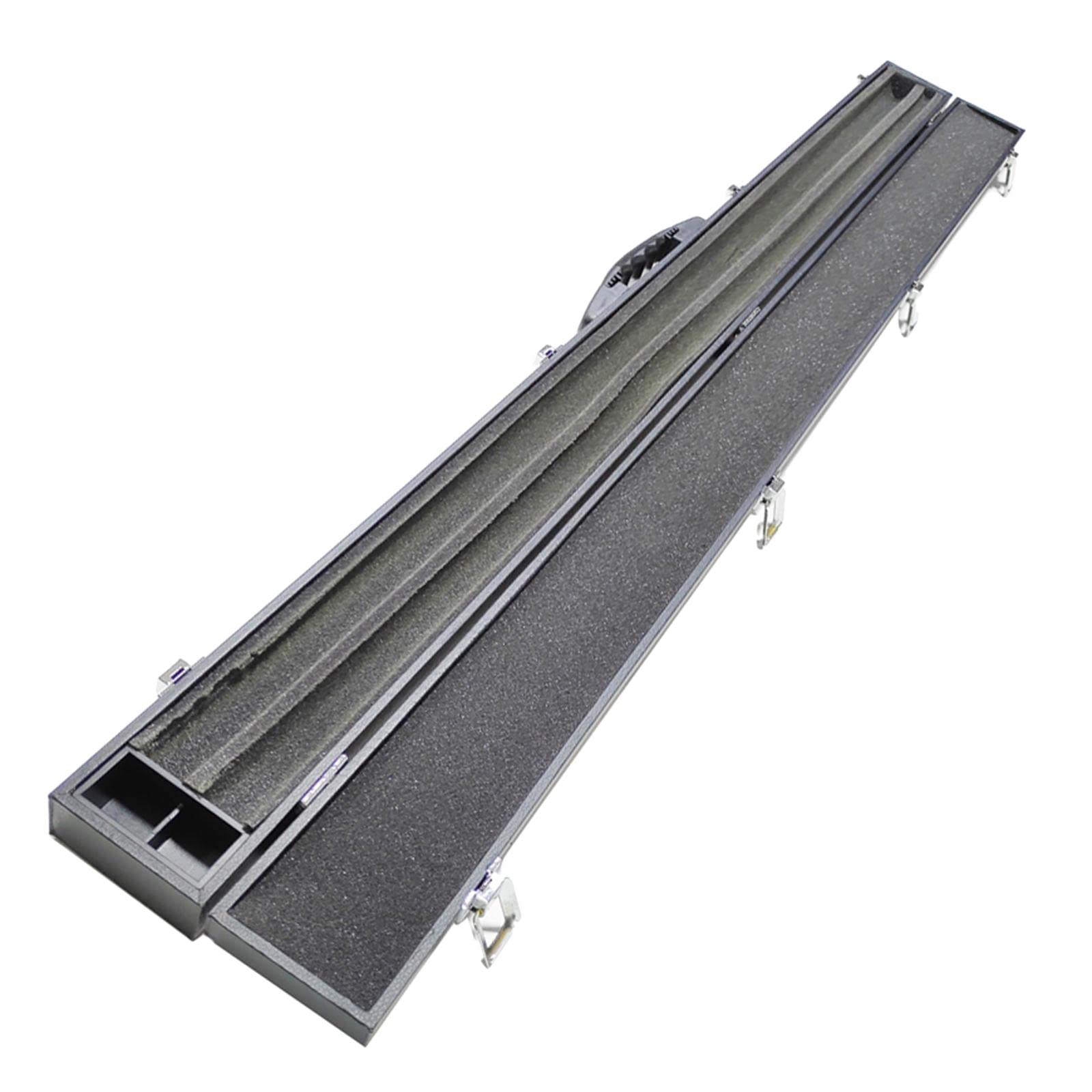 3/4 Jointed 121cm Billiards Snooker Pool Cue PU Leather Hard Case Carrying Box Organizing โ image 3