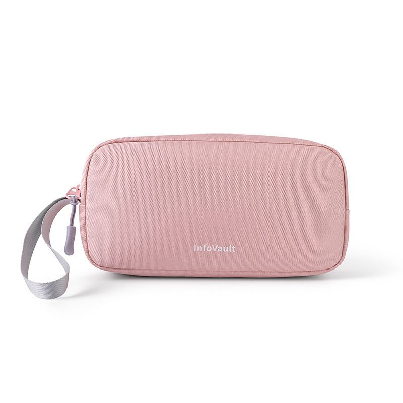 Digital Storage Bag Ai Cheng Space Oxford Cloth. Digital storage bag [misty cherry powder]