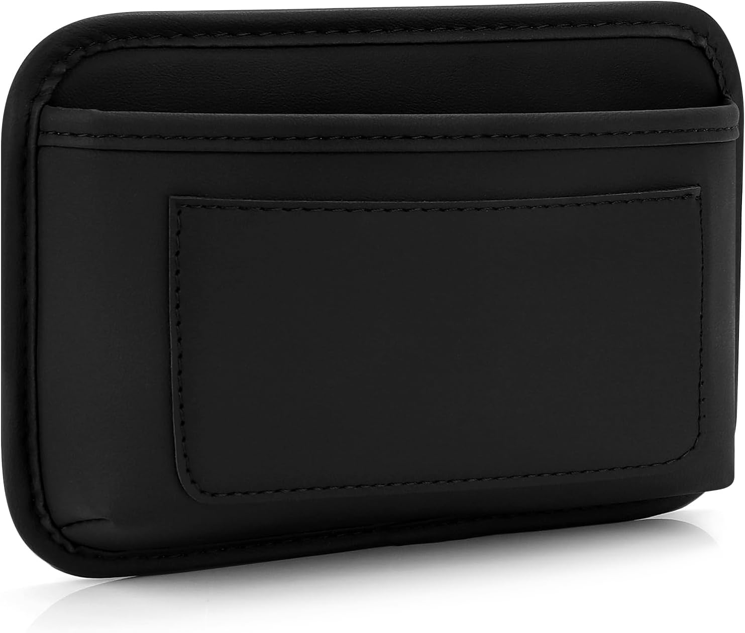 Universal Car Side Pocket Organizer, PU Leather Car Pocket Pouch Cell Phone Sunglasses Holder, Car Phone Pocket Organizer Accessories for Car Seat, Door β image 2