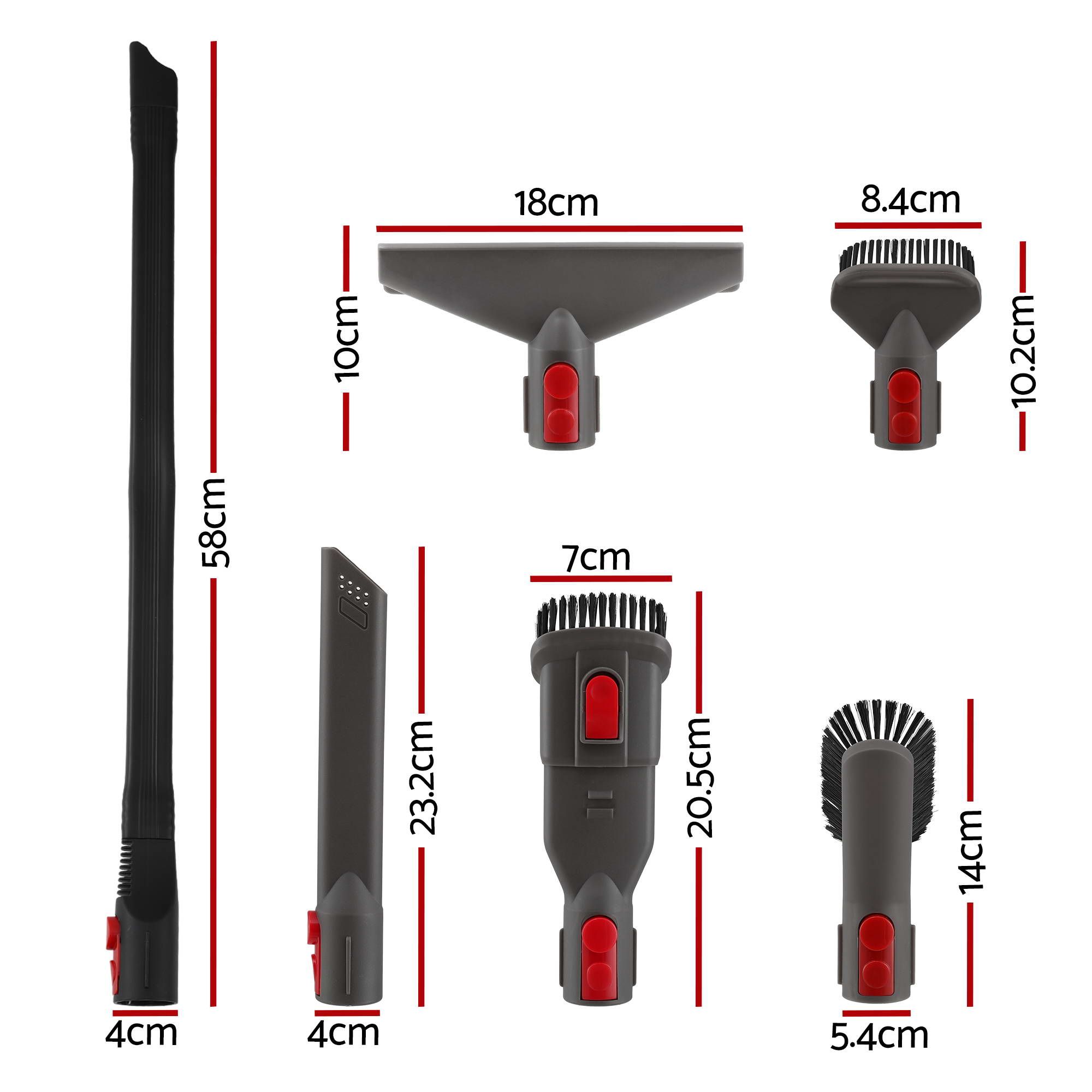 Vacuum Attachments 6 Pieces compatible with Dyson V5 V7 V8 V10 V11 โ image 2