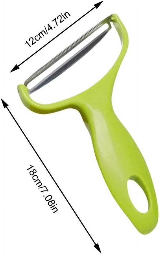 Green vegetable grater - vegetable cutter cabbage grater - stainless steel fruit and vegetable peeler cabbage grater - kitchen essential family restaurant โ image 5