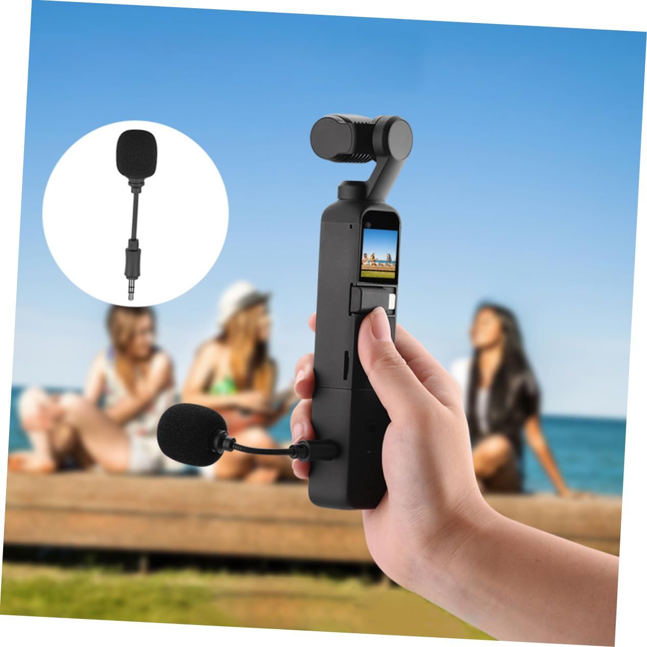 Mini microphone Plug in microphone Live microphone Broadcast microphone Mini microphone Recording microphone โ image 5