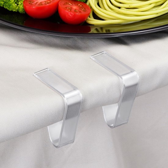 Tablecloth Clips - Pack of 24 - Transparent Tablecloth Clips - Windproof Tablecloth Clips - Suitable for Weddings and Parties — image 5