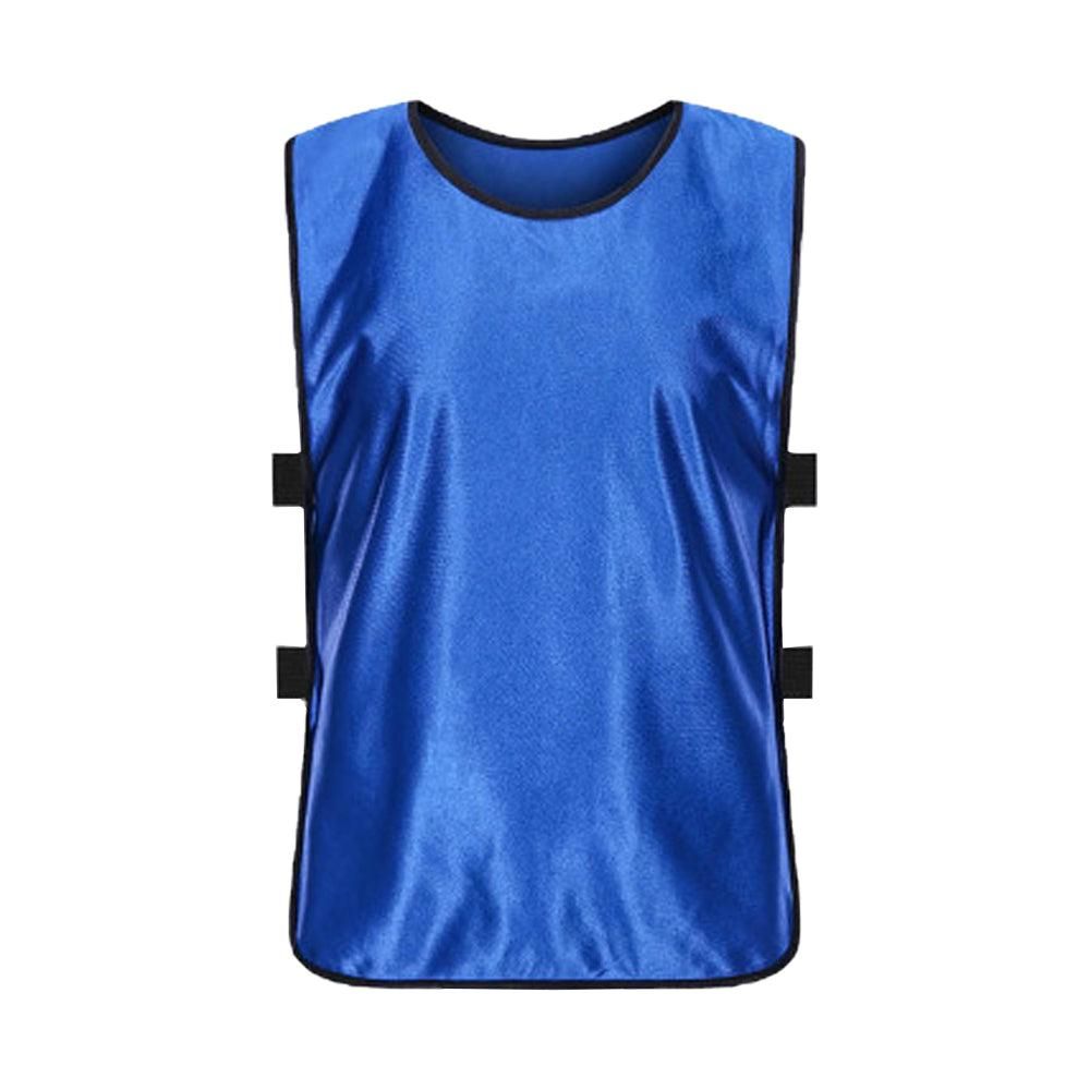 4Pcs Scrimmage Training Vest Team Sports Games Practice Jersey Blue — image 3