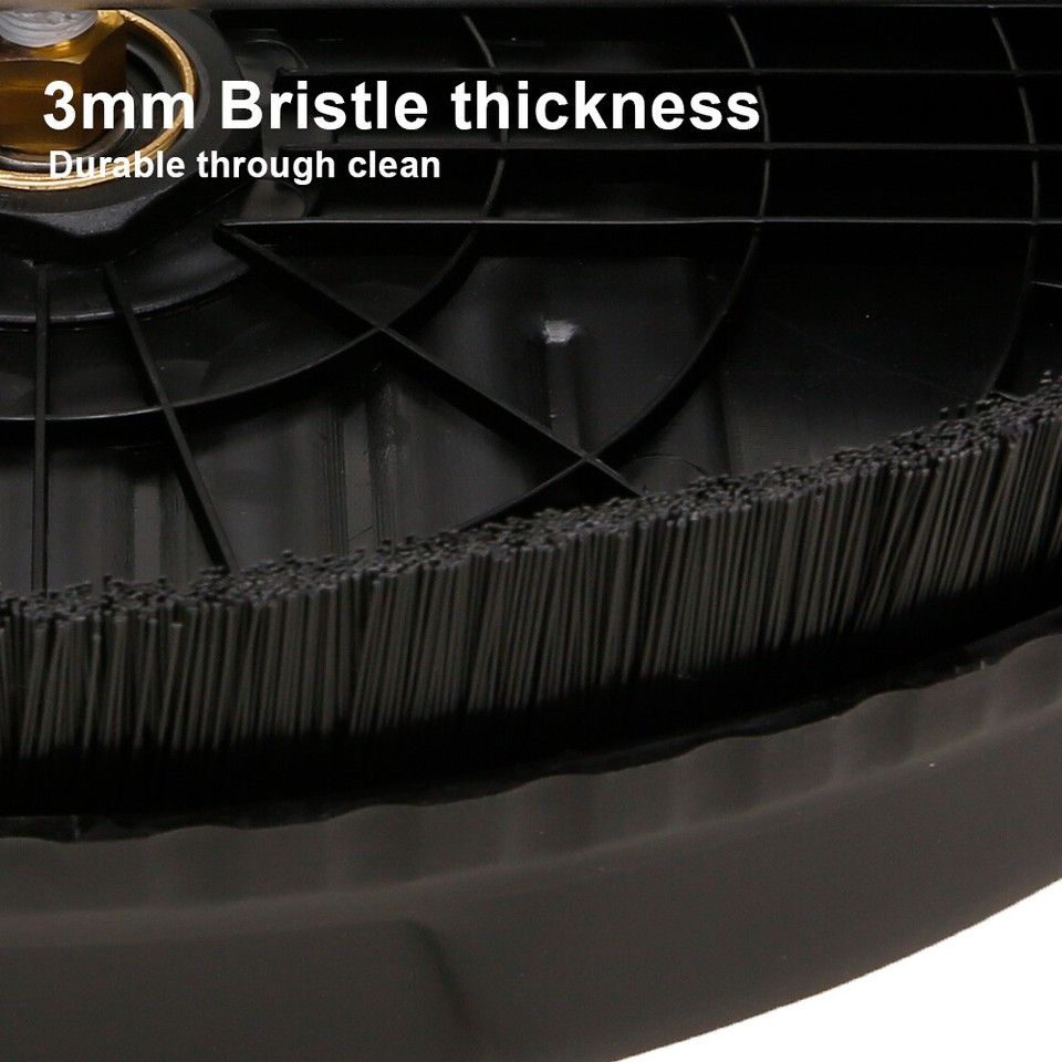 Universal 15" Pressure Washer Surface Cleaner 4000PSI Extension Nozzles Cleaning — image 5