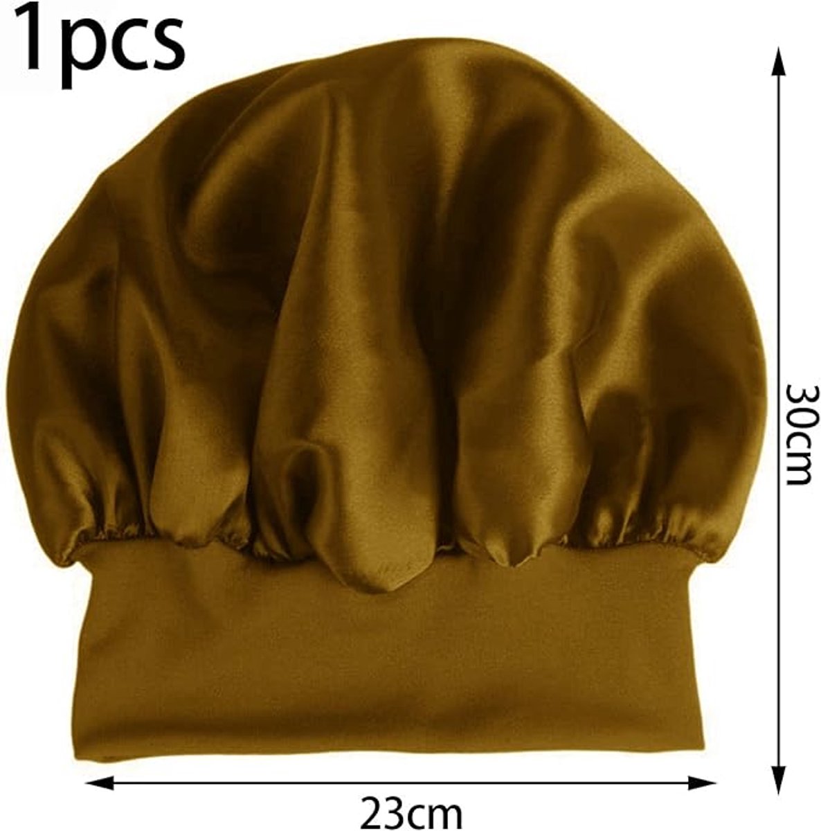 1 Silk sleep cap - men's sleep cap-satin sleep cap- men's hat-Sleep cap - Breathable hair accessory for curly hair - Silk sleep cap — image 2