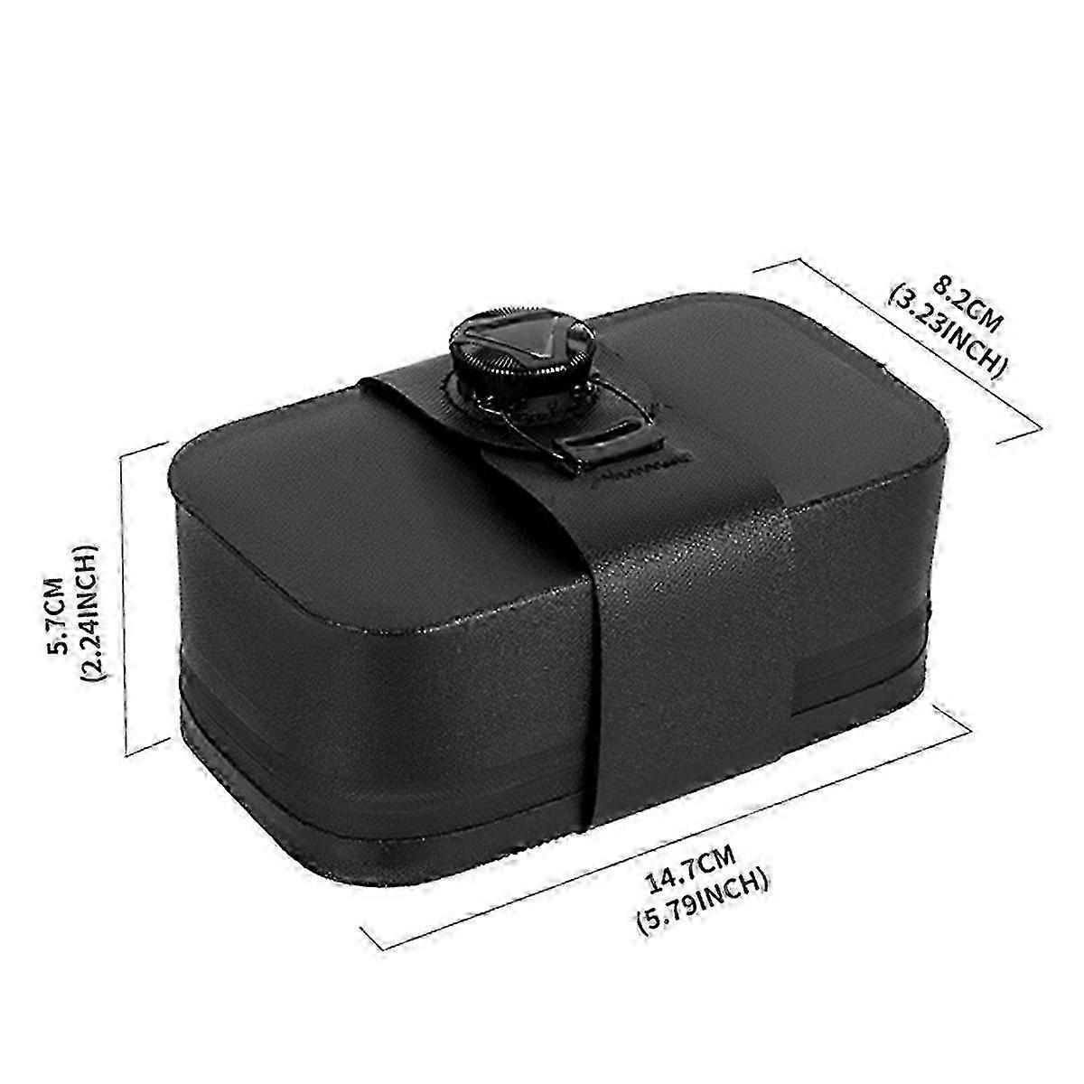 Cycling Saddle Bag, TPU Bicycle Seat Bag with Water Resistant Design and Quick Installation for Bike Tools, Spare Parts and Accessories - Green โ image 2