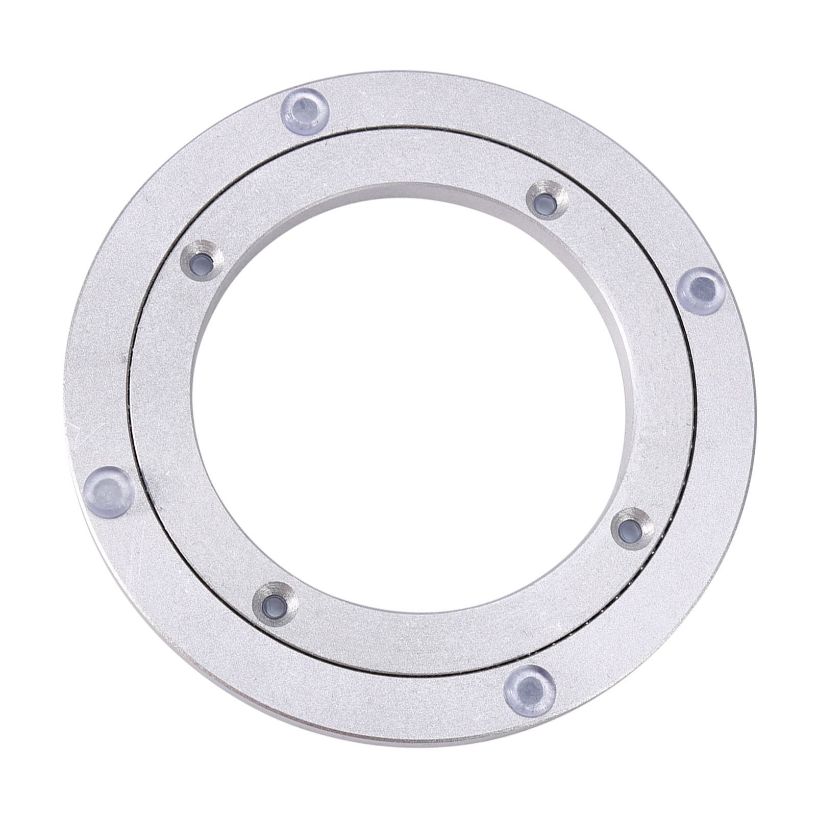 Heavy Duty Aluminium Alloy Rotating Bearing Plate Turntable Round Dining Table — image 4