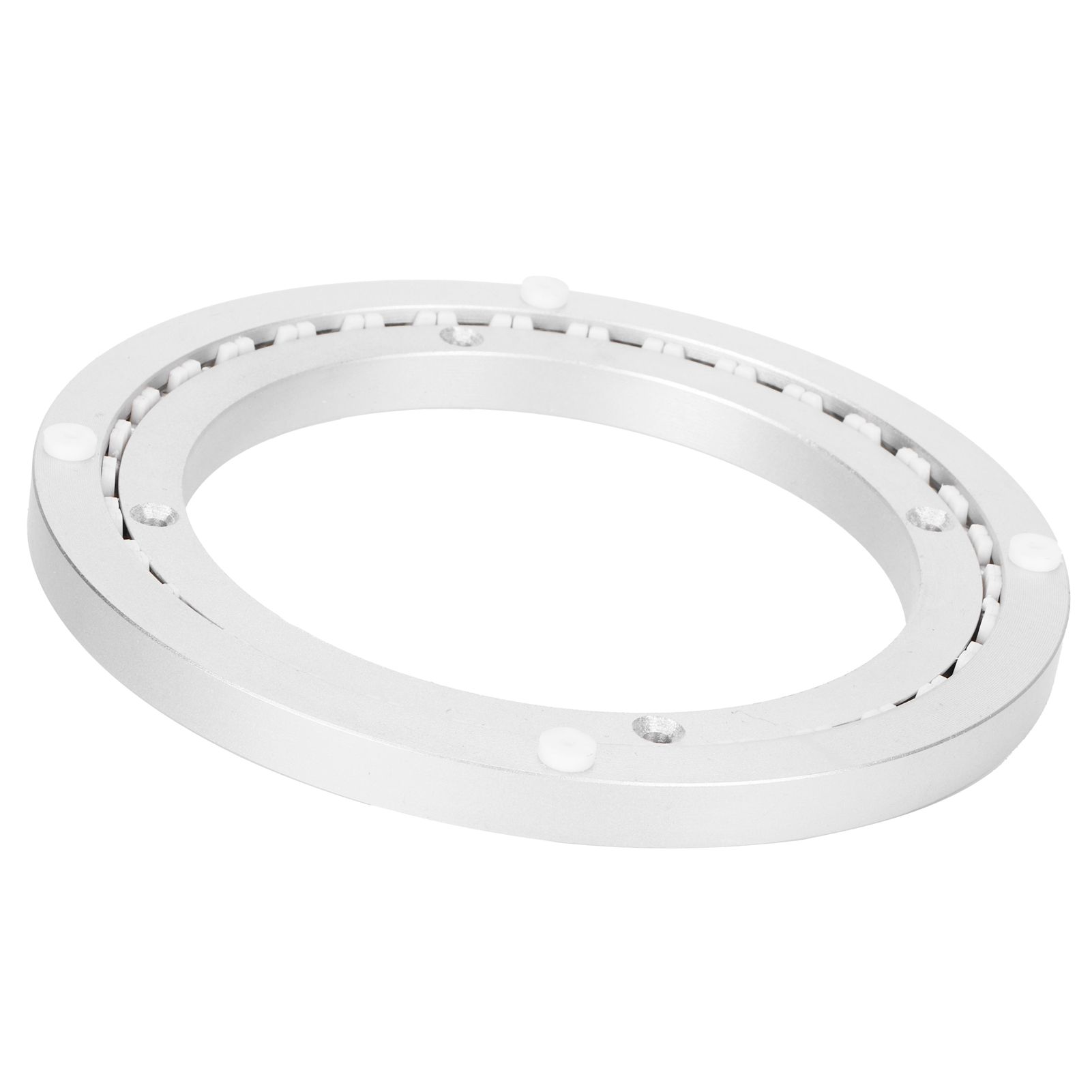 Heavy Duty Aluminium Alloy Rotating Bearing Turntable Round Smooth Mute Dining Table Plate8in — image 2