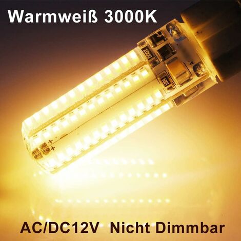 G6.35 LED Bulb 12V 7W 50W Equivalent Warm White 3000K 360 Degree Beam Angle for Cabinet Lighting Non Dimmable 2 Pack โ image 2