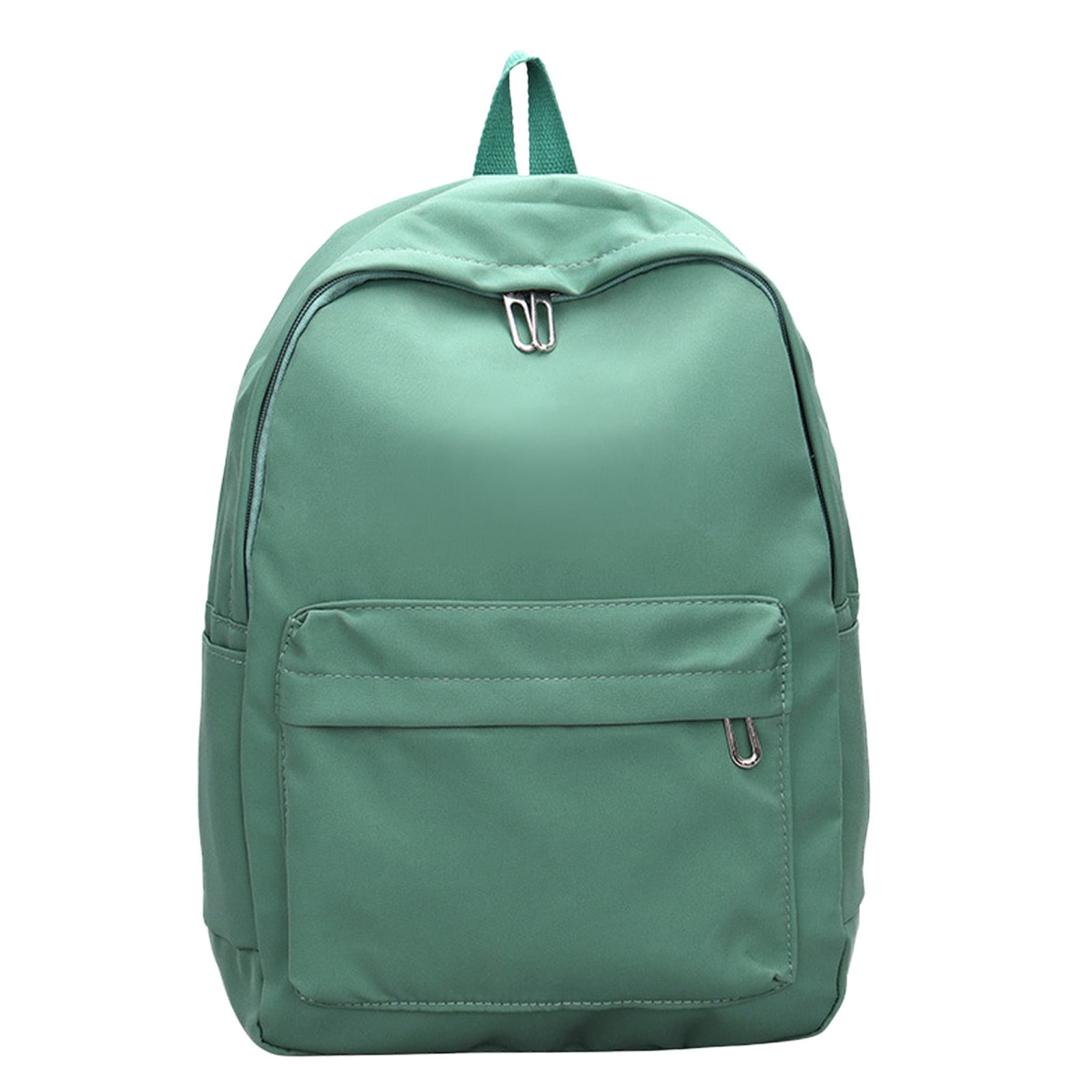 1 Piece Travel Backpack, Cute Custom BookBag with Detachable Bear, Travel Backapck for Women, Men Casual Laptop, Green, 21.8 × 27.9 cm