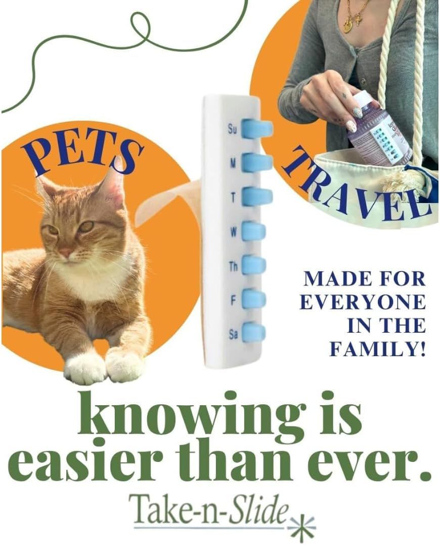 Peel and Stick Reusable for 12 + Refills, Pill/Medication/Vitamin/Pet Med Tracker & Reminder, Attach to Your Bottle, Organizer-Free, Curved‑Back (White — image 4