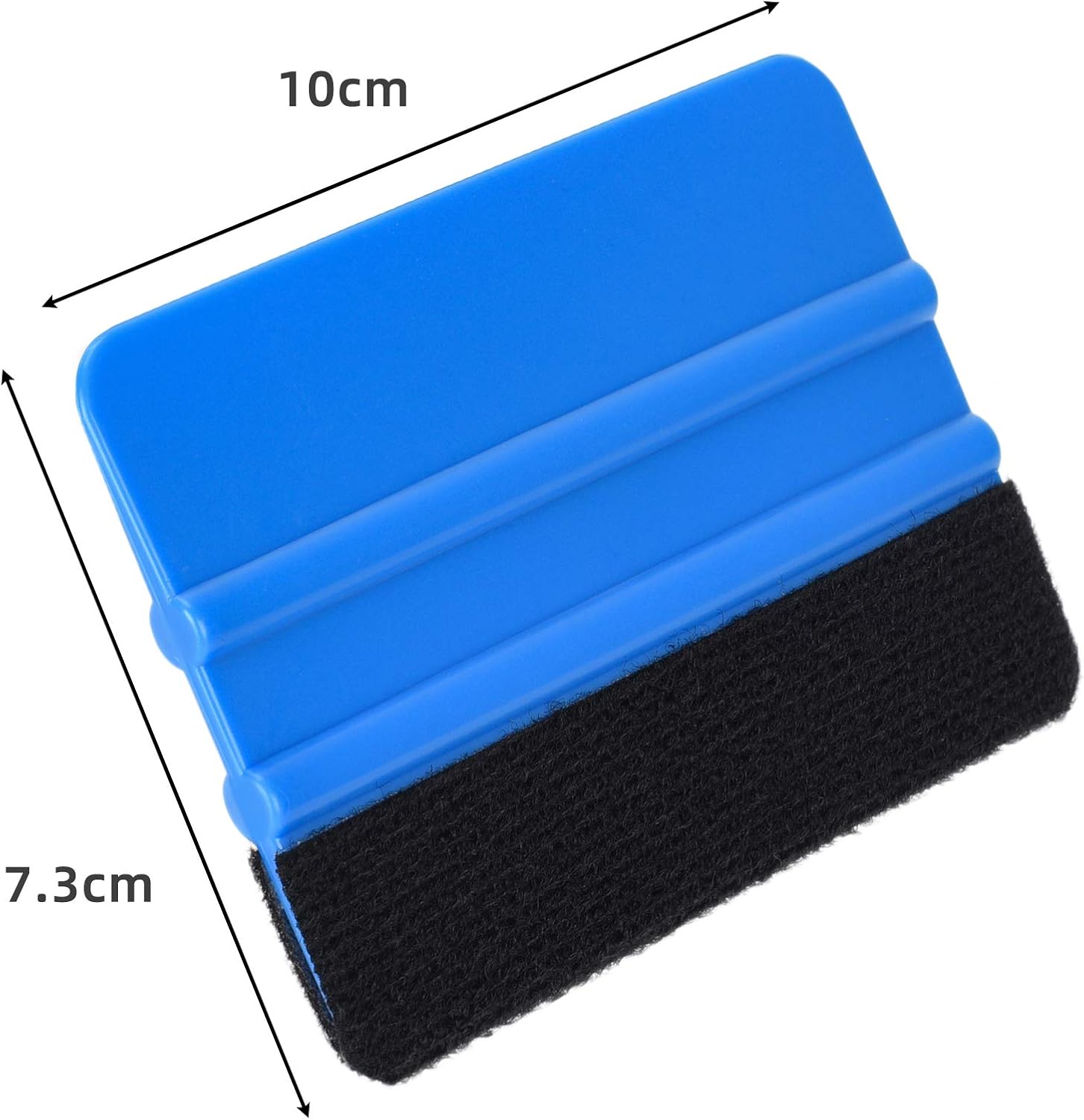 Durable Black Felt Edge Vinyl Squeegee Tool 4-Inch, Car Vinyl Film Wrapping Decal Window Tint Work, Professional Scratch Free Squeegee (Pack of 3) — image 2