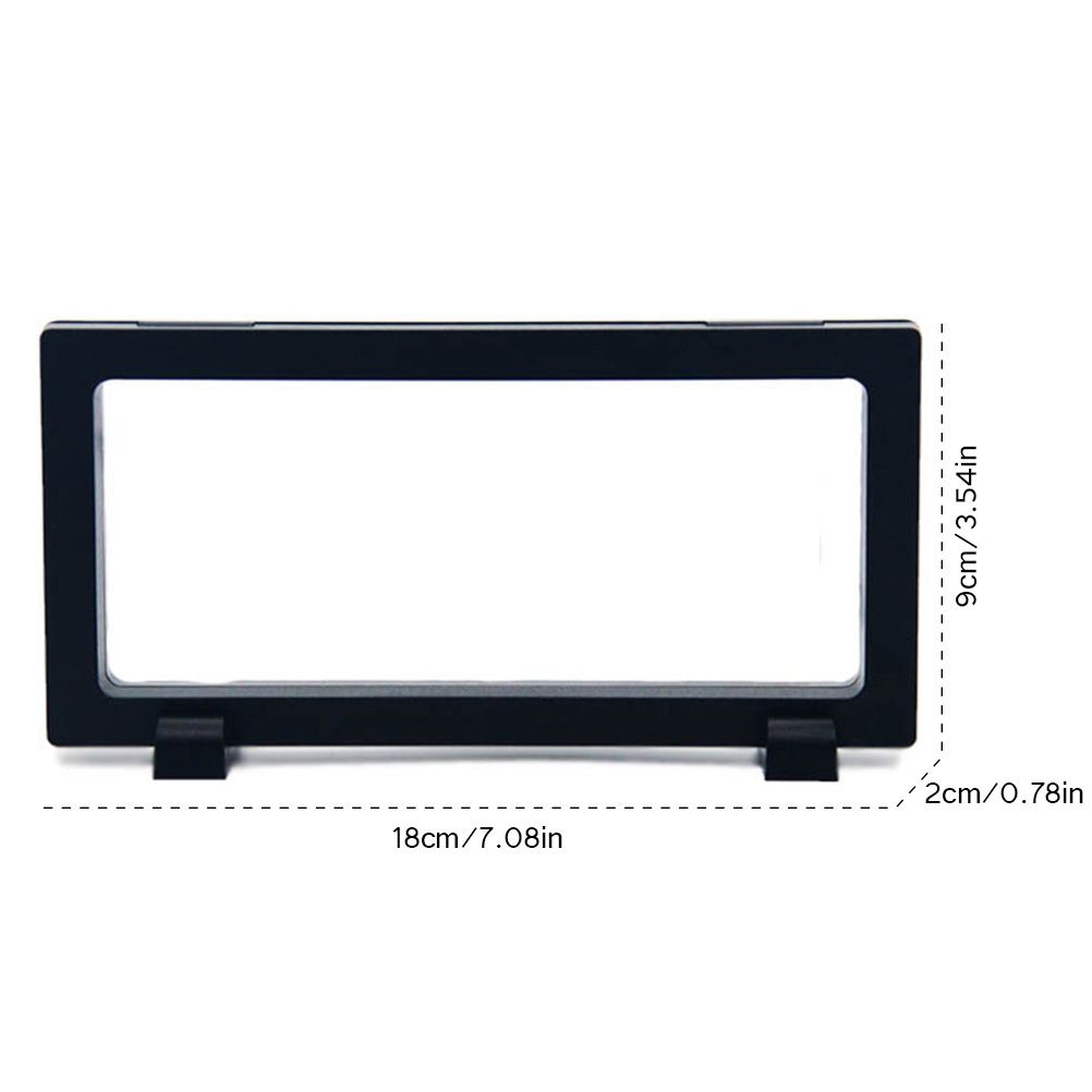 3D Floating Display Stand with Two Bases for Medallion Antique Coin Desktop Display Stand — image 2