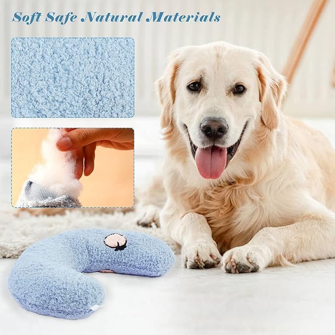 Cat Pillow, Soft Pet Toy, Soothing Cat Pillow for Dogs with Anxiety, U-Shaped Pillow, Dog Bed for Better Sleep and Comfort, Cat Plush Toy — image 2