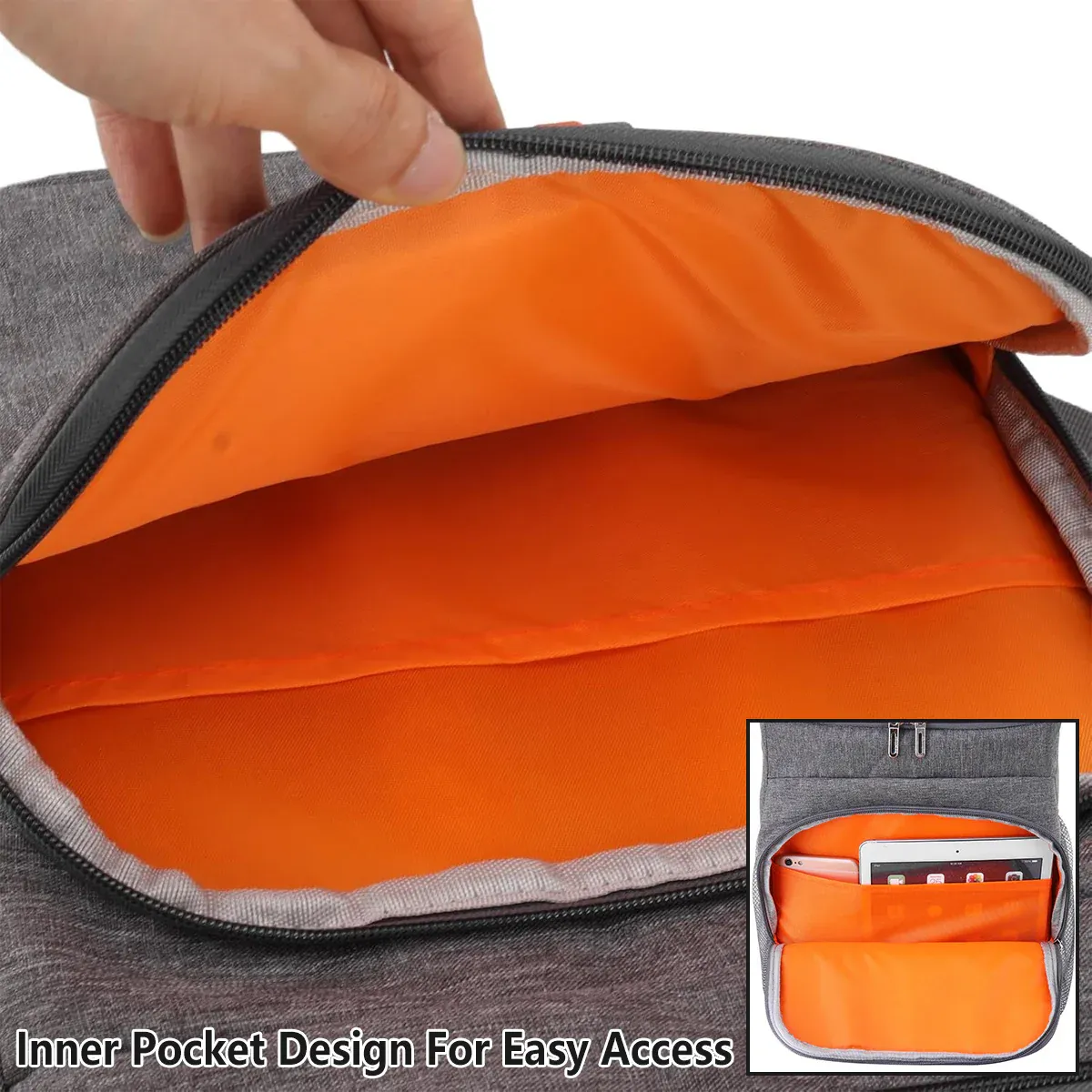 Insulated Picnic Backpack Waterproof Outdoor Cooler for Hiking Fishing Camp โ image 4