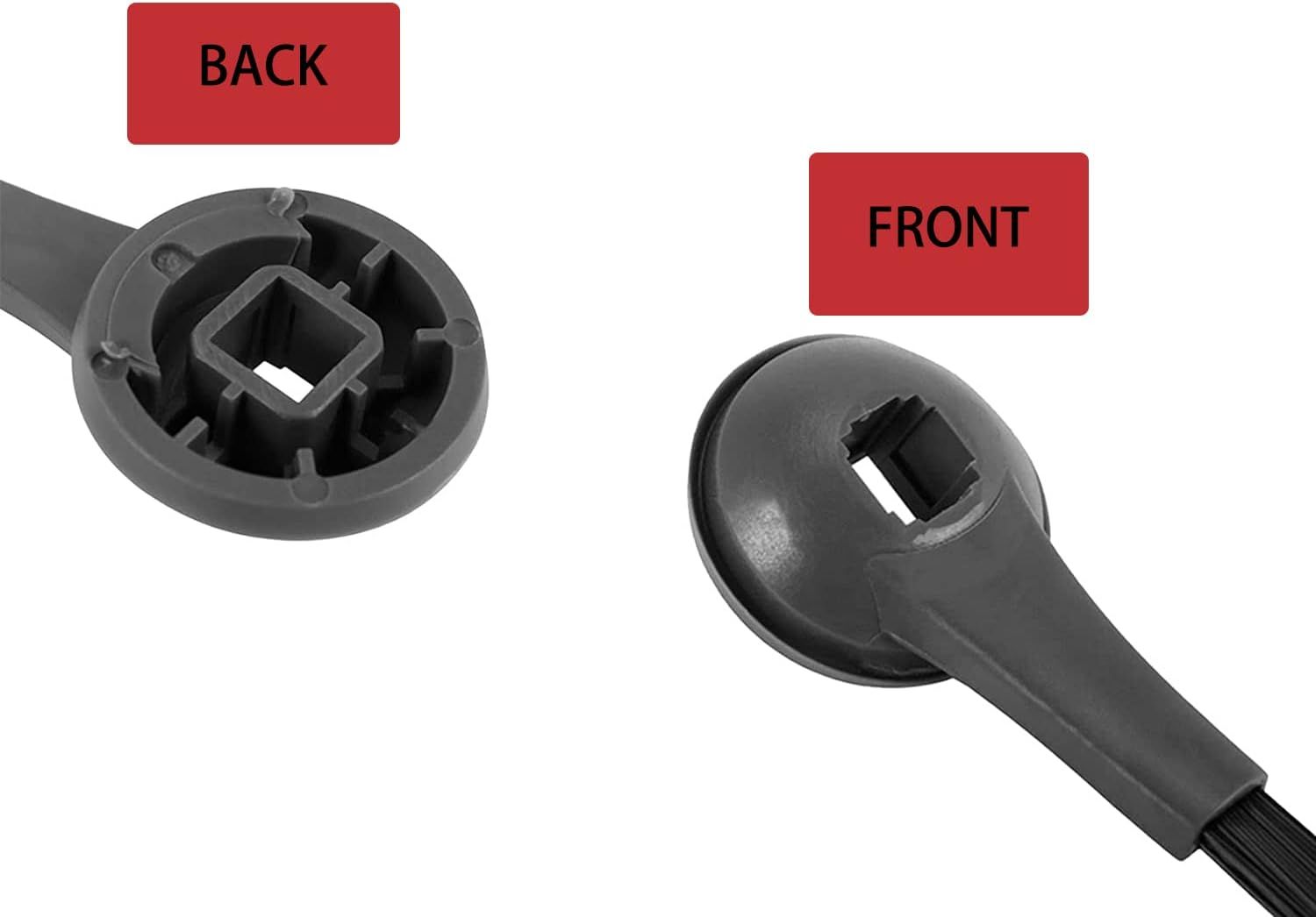 Side Brush or Shark AI AV2501S, AV2501AE, RV2502AE, RV2520AOUS, AV2510AOUS Robotic Vacuum Cleaner Replacement Parts - 4 Pack — image 4