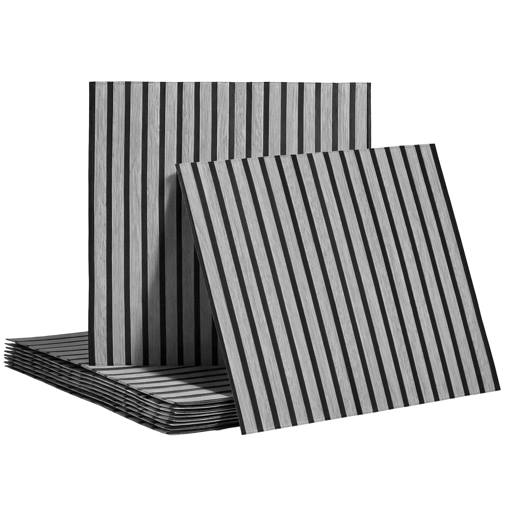 Artiss 10PCS Peel and Stick Wall Panels Tiles 68 × 68CM Self Adhesive for Home Office Studio Grey — image 3