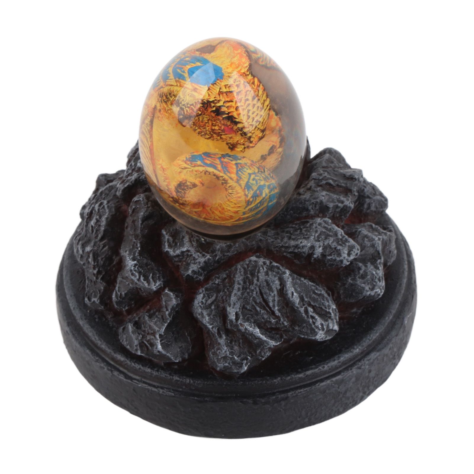 Glowing Resin Saurs Egg Home Ornaments Collections and Gifts for Friends — image 6