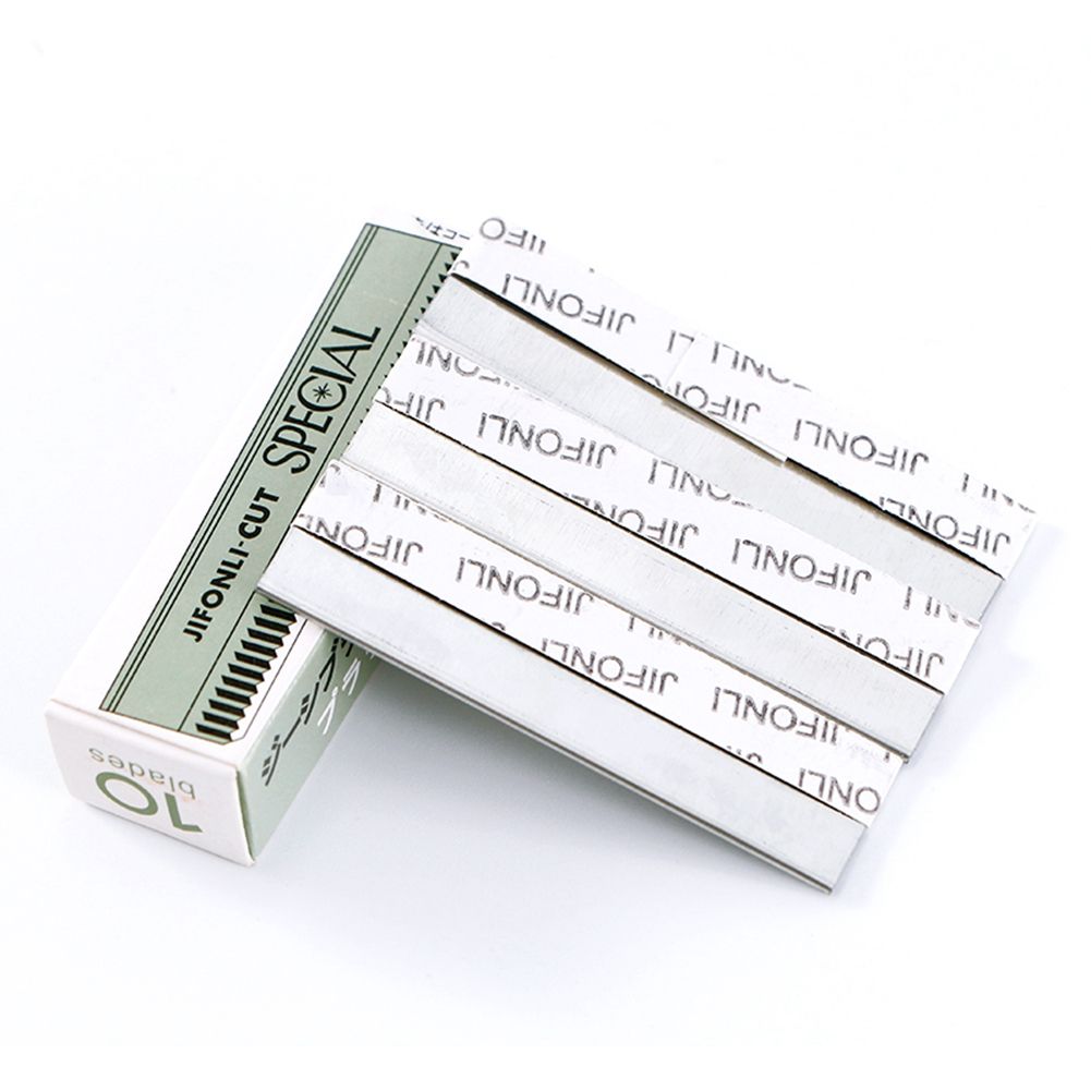 10Pcs Women Makeup Eyebrow Blade Trimmer Razor Hair Remover Shaver Knife — image 4