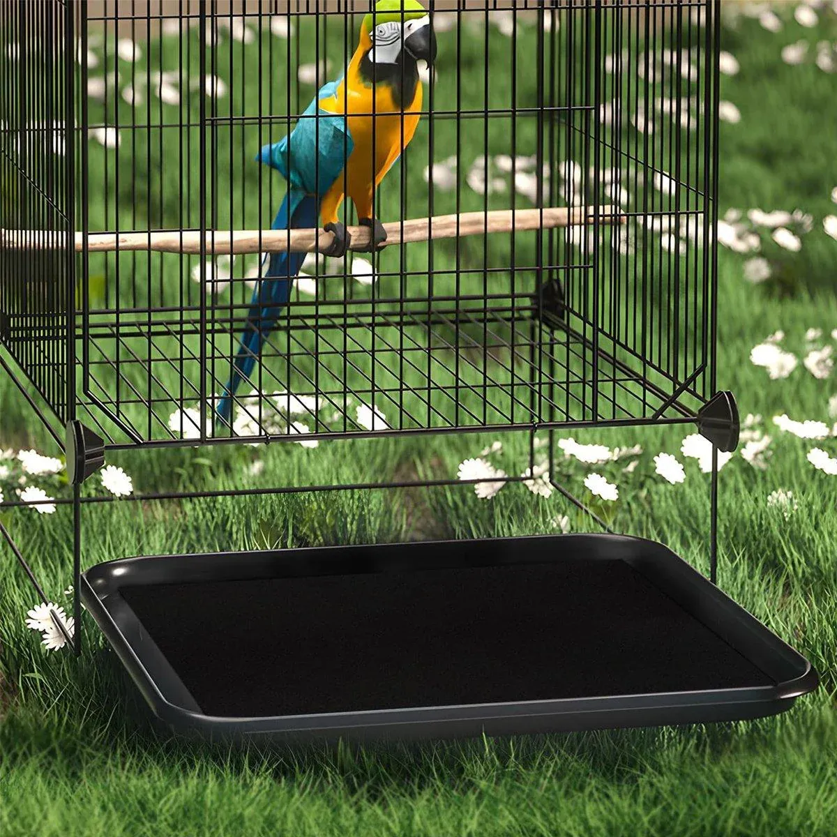 30pcs Disposable Birdcage Liner Pads Pet Cage Liner Bedding for Birds and Parrot โ image 4