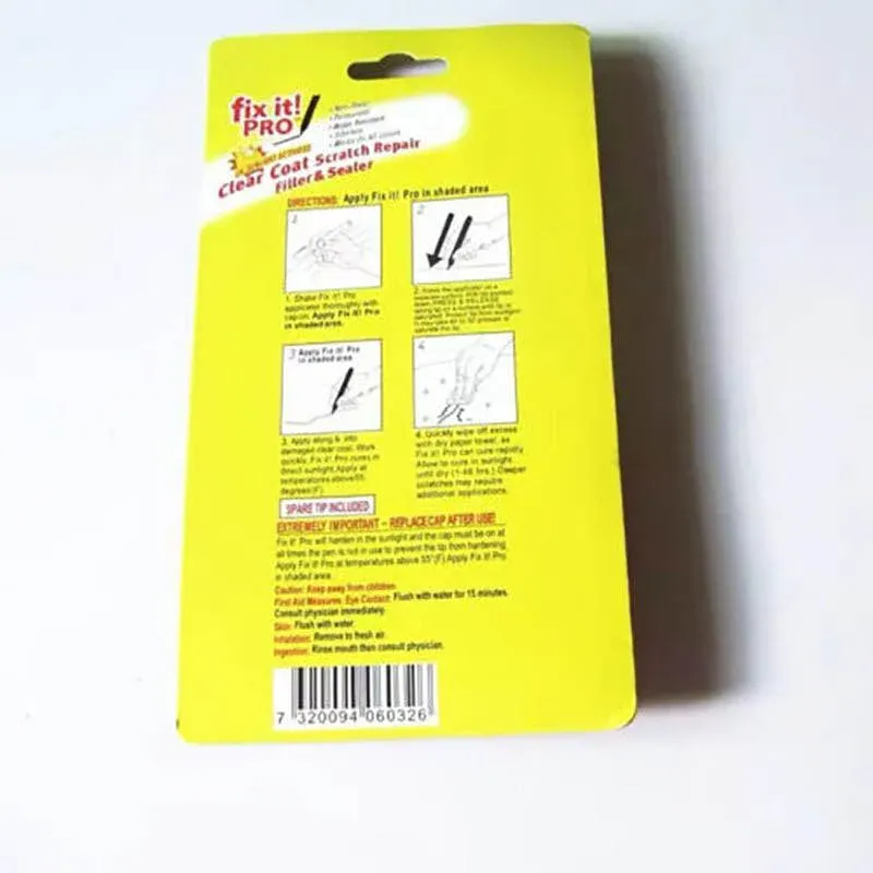 2X Fix It Pro Scratch Car Coat Paint Repair Pen Aluminum Painting Clear Remover โ image 6