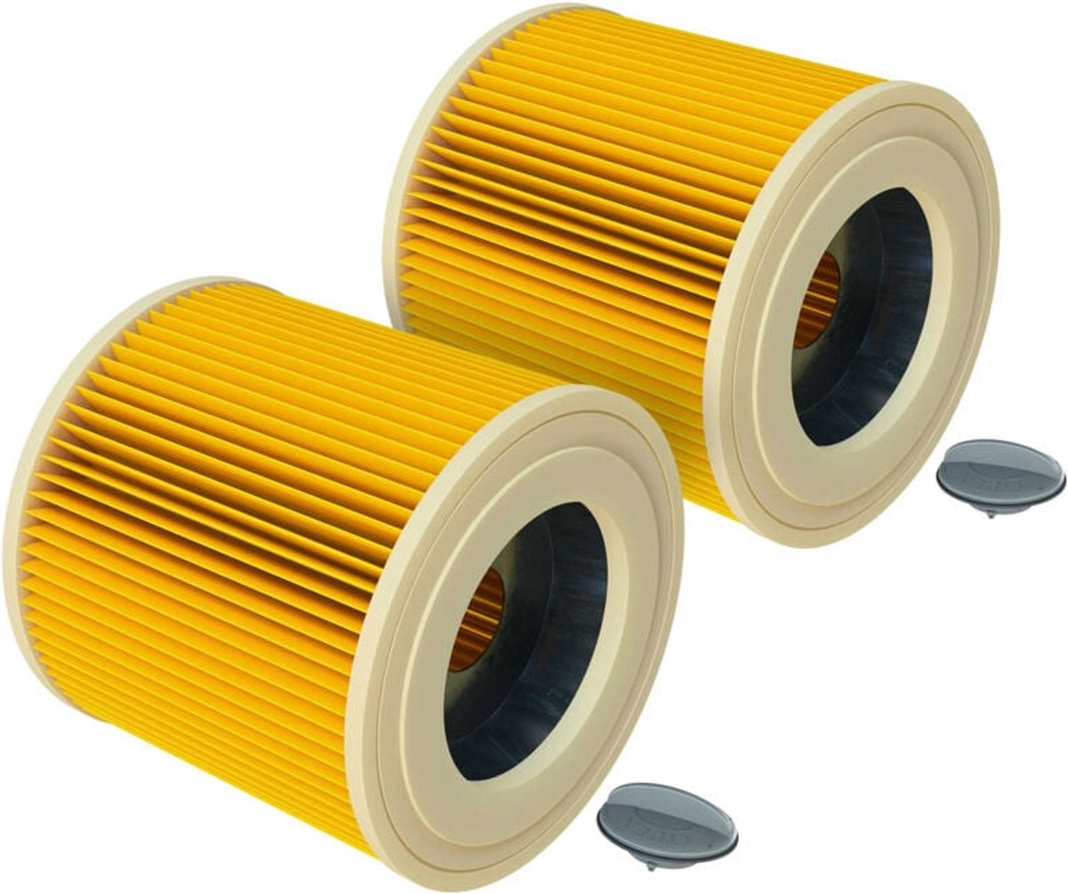 2 Filters Suitable For KäRcher WD3 WD2 WD1 And A Series - Cartridge Filter - Suitable For KäRcher Accessories - For People With Allergies To Fine Dust / Odors