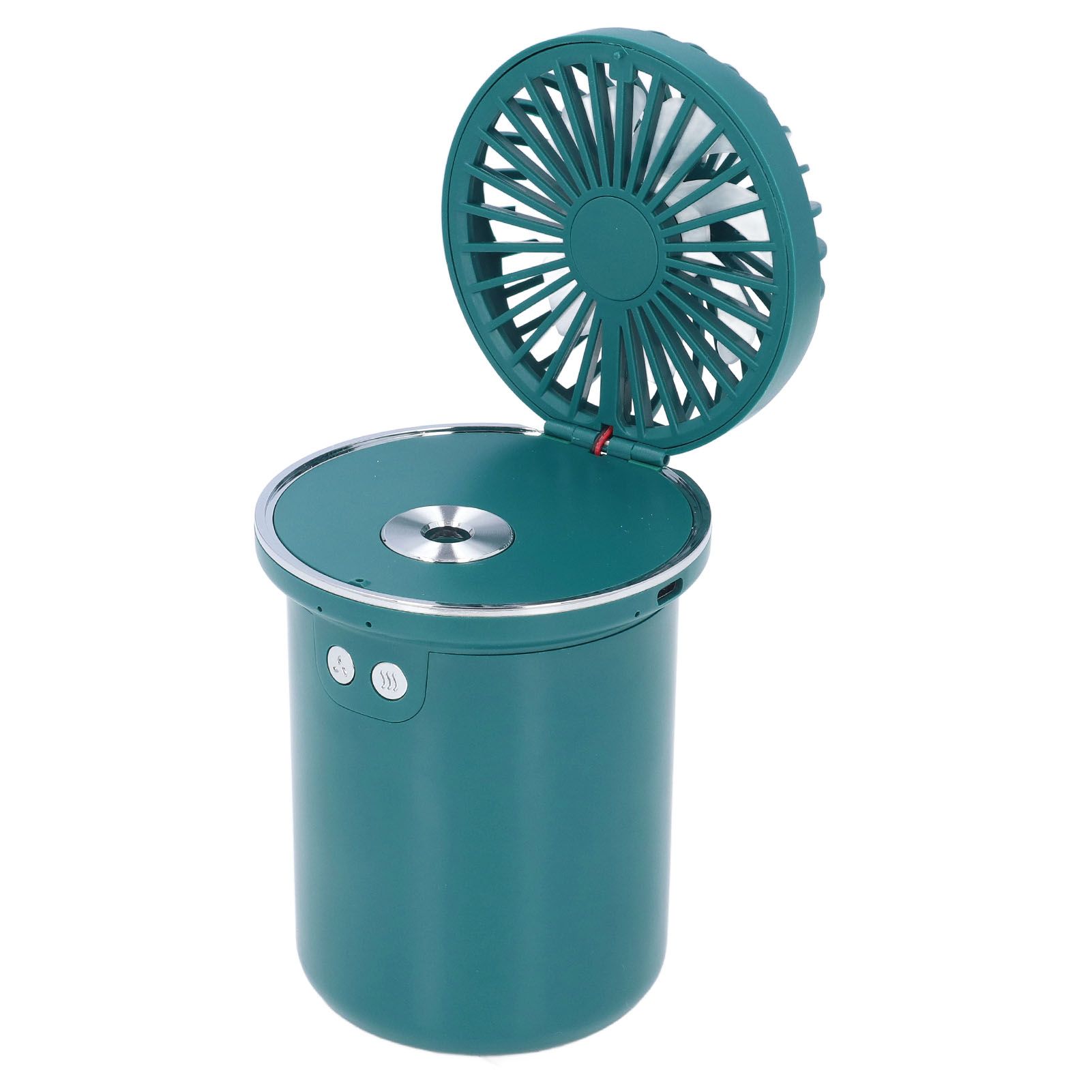 5V 5W Fan Humidifier 2 in 1 Desktop Humidifiers USB Charging 35ML Fog Output 280ml Multifunctional Fan for Desktop Office — image 3