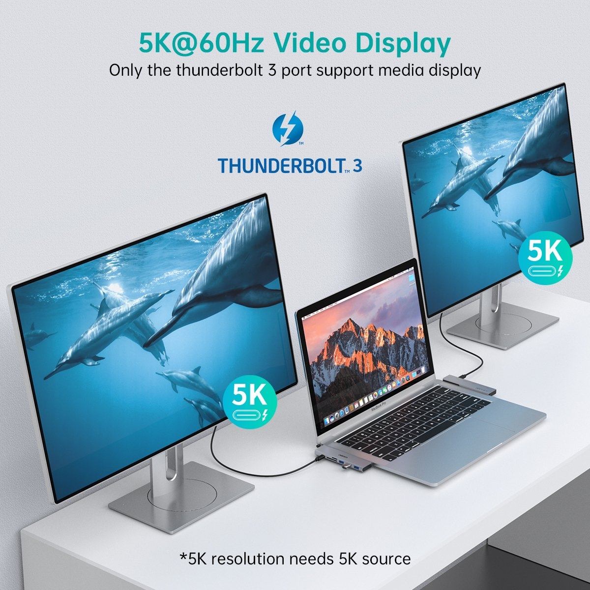 CHOETECH HUB-M23 7-in-1 MacBook Pro USB Adapter โ image 6