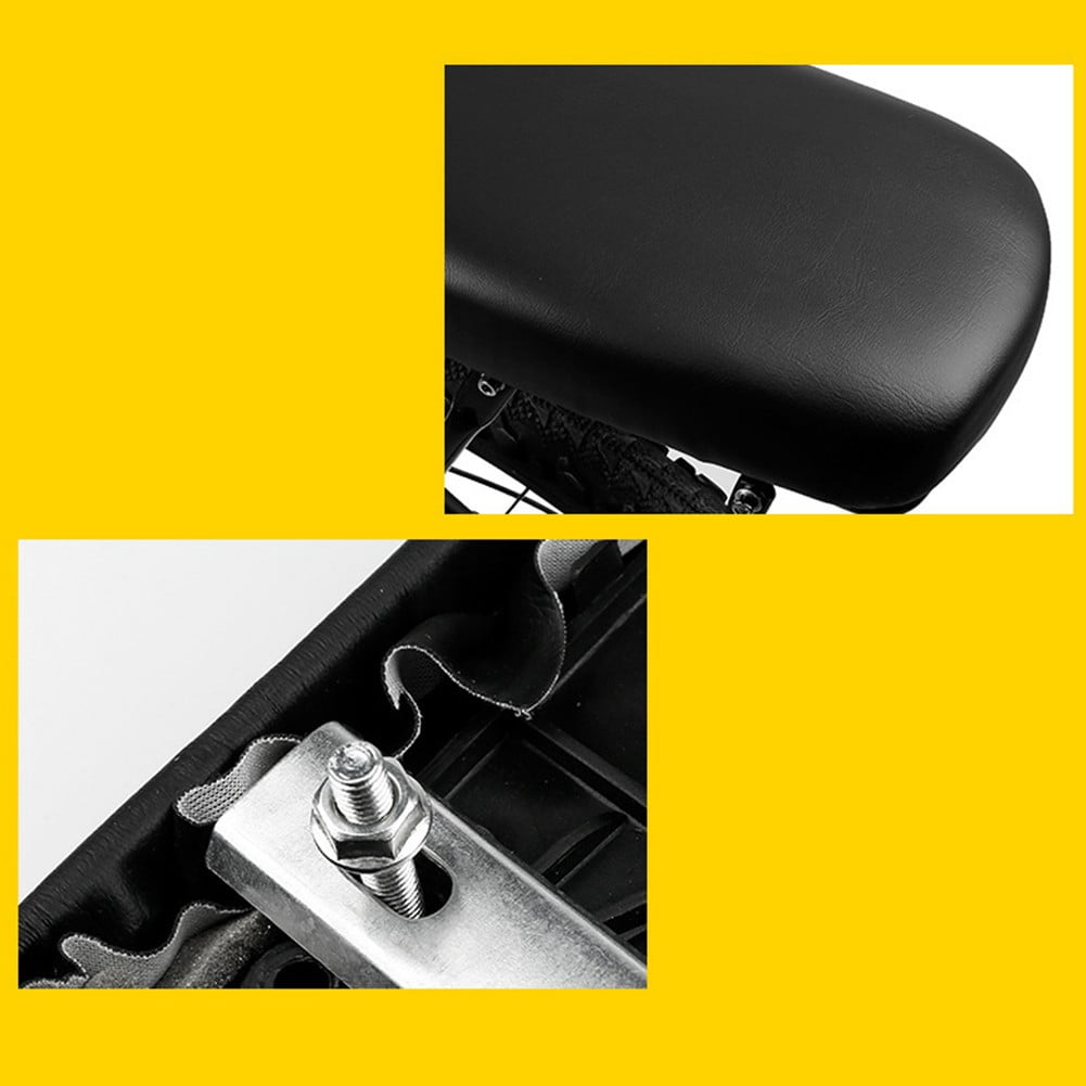 1 Piece Thickened Saddle Plate Back Saddle Cushion Bike Accessories Bike Seat Plate Comfortable Mountain Bicycle — image 2