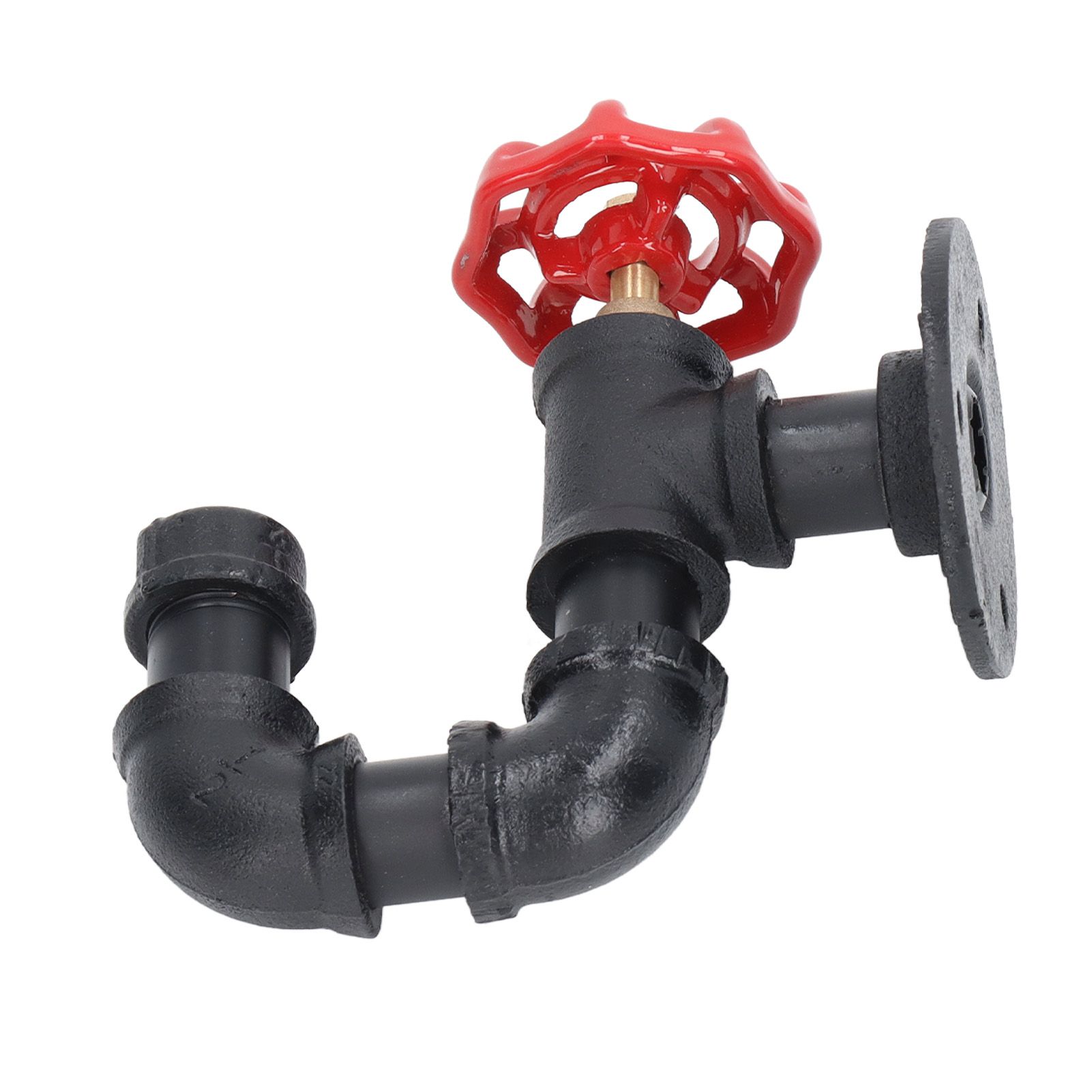 Industrial Pipe Coat Hook Rack Heavy Duty Rustic Hat Robe Towel Wall Mounted Holder Hanger Type B — image 6