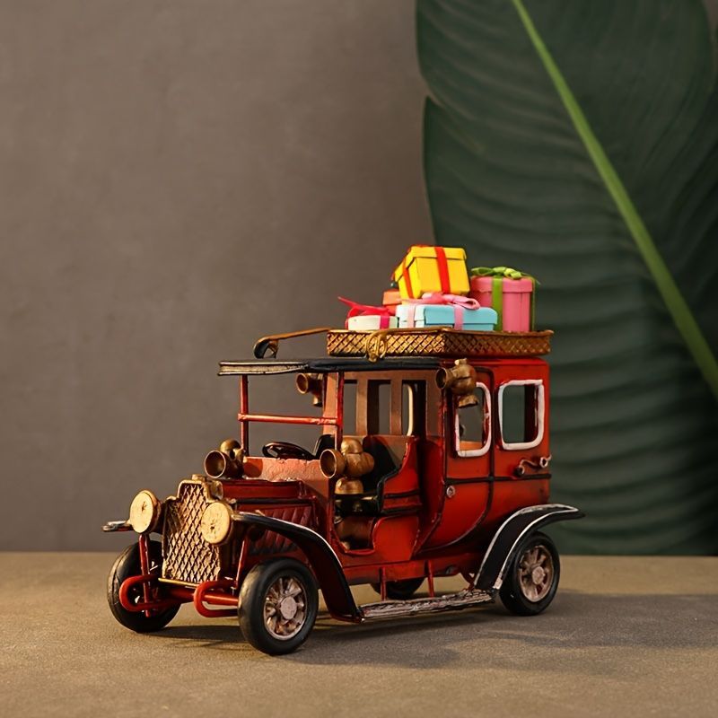 Vintage Car Christmas Decoration Christmas Ornament Desktop Decoration HomeChristmas decoration, vintage car ornament, desktop decor, home decor โ image 3