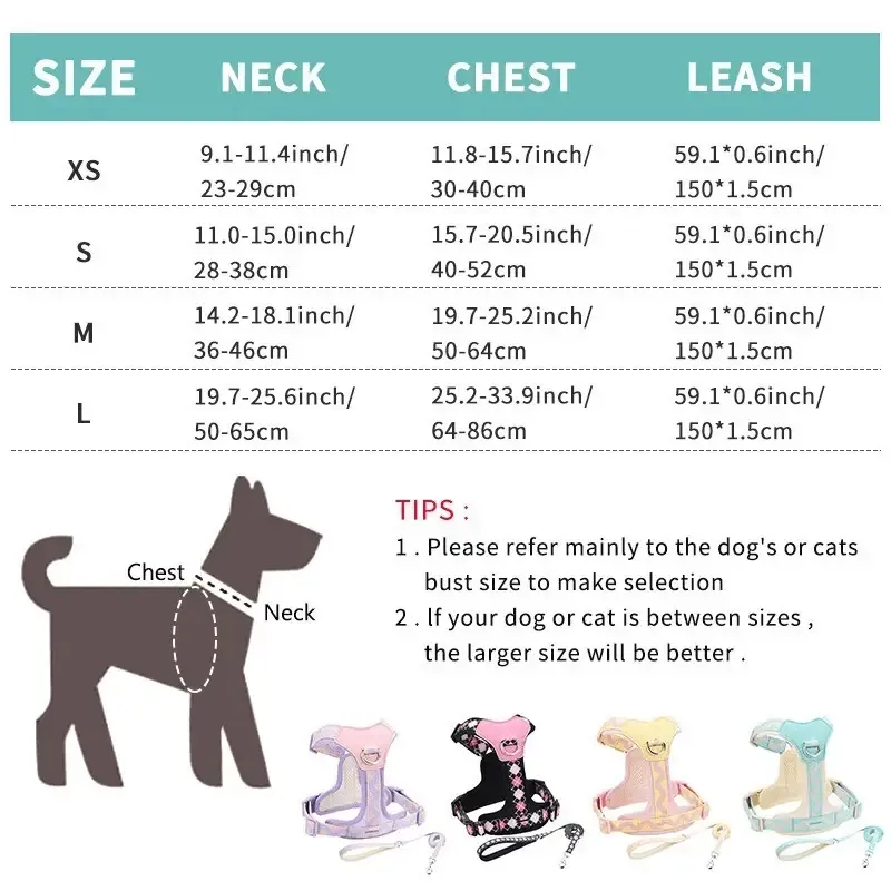 Y-Shaped Anti-Pull Pet Harness + Leash Set: Breathable Mesh, Adjustable, No Neck Choking, Makes Walking Easier โ image 6