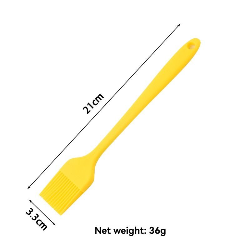 silicone oil brush, grilling brush, baking brush, high heat resistant brush, 21cm brush, baking cloth brush, kitchen tools, bbq accessories, non-stick brush