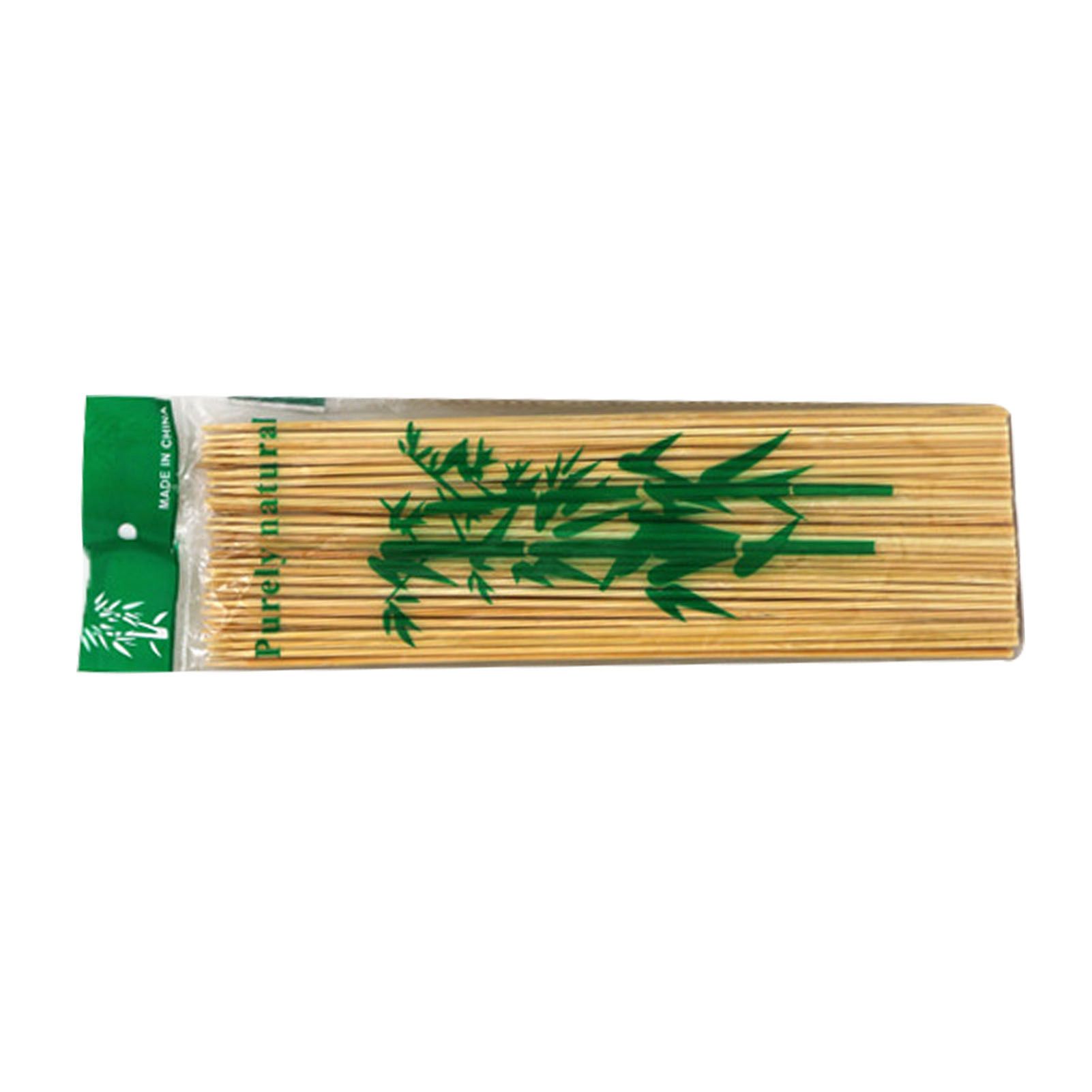 Disposable Barbecue Skewers Bamboo for Barbecue BBQ Appetiser Fruit Kabob Chocolate Fountain Grilling 3mm 15cm โ image 2