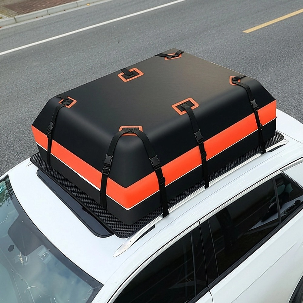 600L Car Roof Bag Cargo Carrier – Large Waterproof Rooftop Luggage Rack Storage — image 4