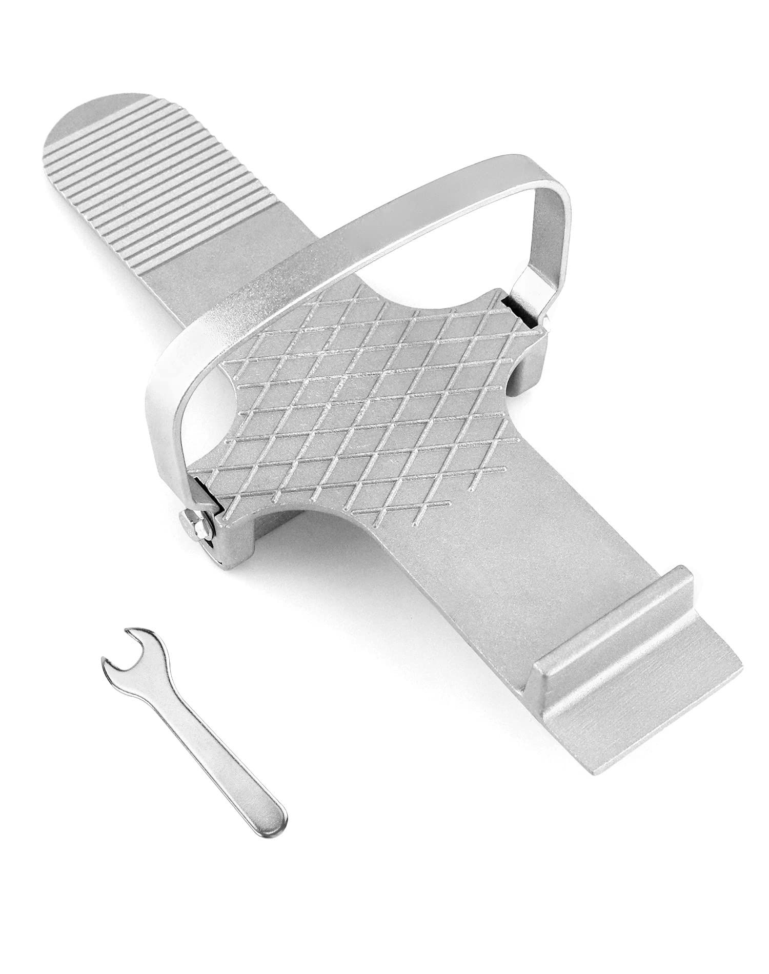 Foot Panel Lifter, Aluminum Zinc Die Casting Lifter Tool, for Drywall Install, Hinge Installation, Plywood Lifting Tool for Glass, Ceramic Tile, Silver — image 4