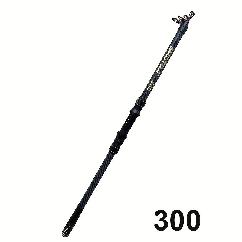 Ultra-hard carbon fiber fishing rod 3m, with anti-slip handle and metal ground inserts - suitable for sea rock fishing, surfing casting and long-range casting — image 6