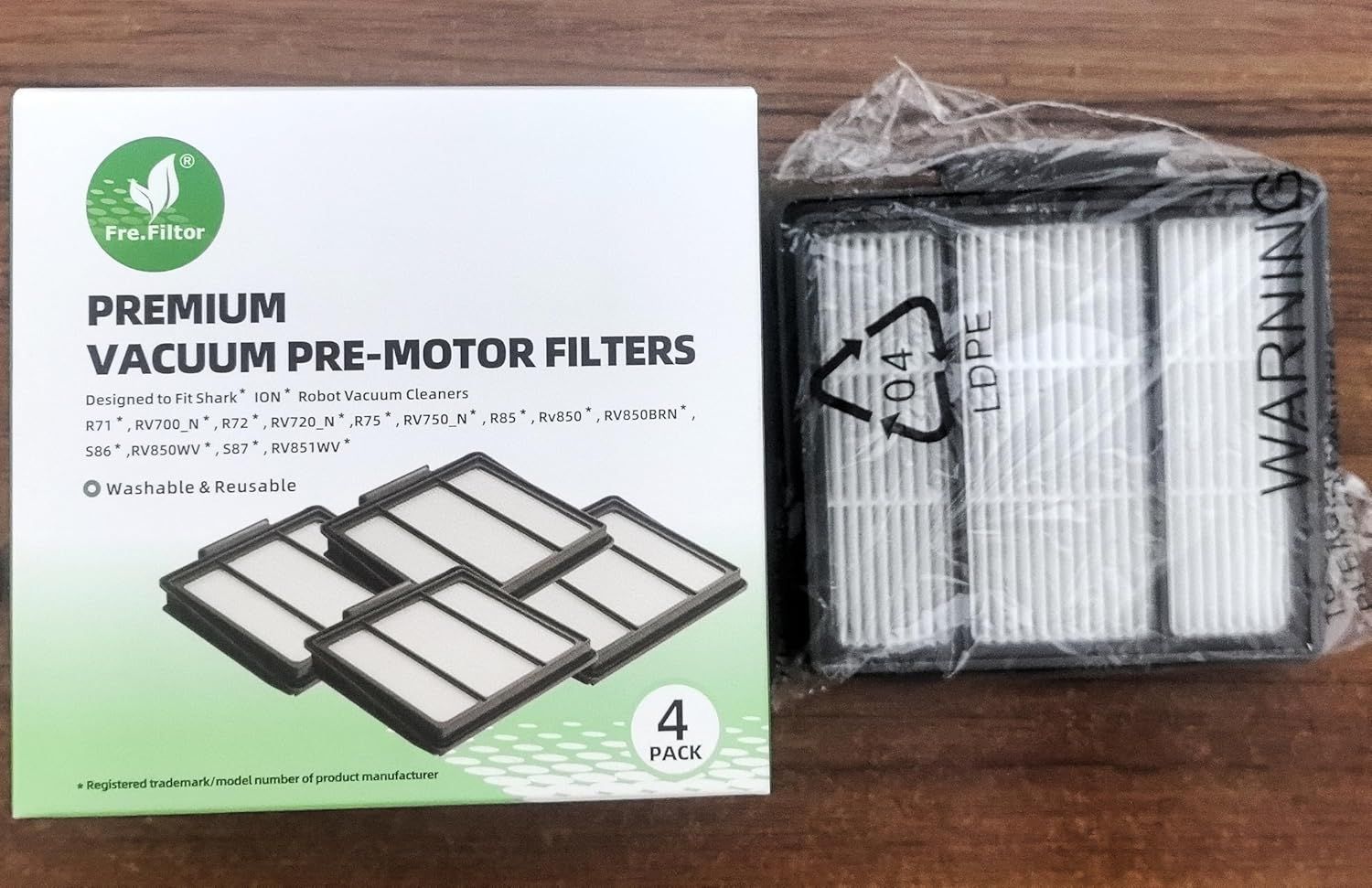 RV1001AE AV2501AE Robot ilter Replacement Parts or Shark ION,IQ,EZ AI Series Vacuum RV700/750/850 AV910/911S/912S/992 AV753/752 RV100AE UR1000SR AV751 R00US — image 5