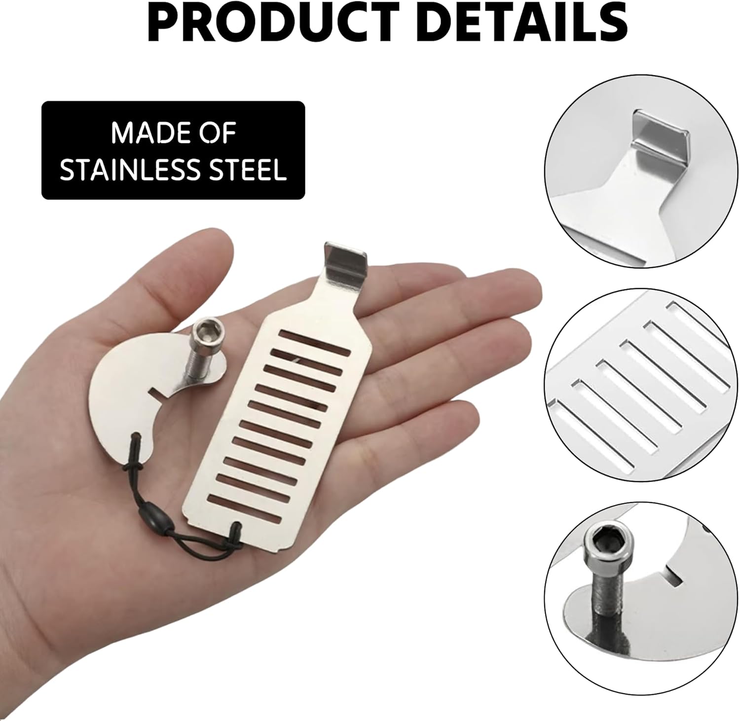 Doorstop - Portable door lock - Travel doorstop - Universal quick-install lock - Emergency lock - Child-safe doorstop - Anti-jam system - Theft security — image 5