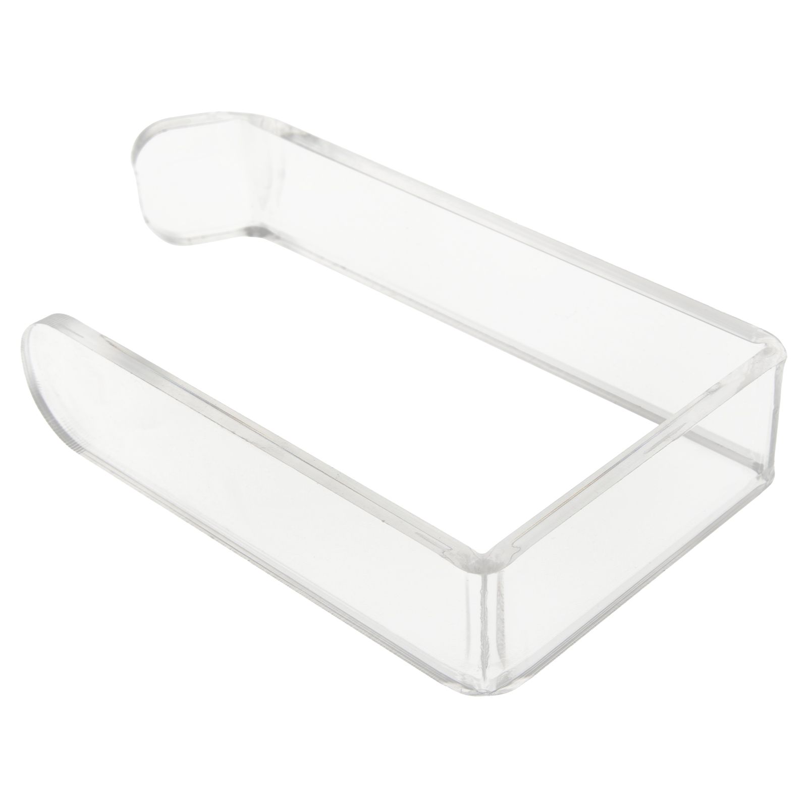 Toilet Paper Holder No Drilling Acrylic Transparent Wall Mount Toilet Paper Roll Holder for Bathroom Kitchen โ image 4