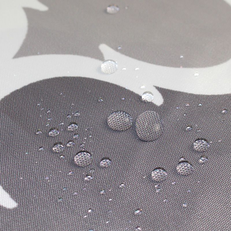 Home Universal Bathroom Fabric Shower Curtain for Men or Women: Muted Tones of Blue and Grey-180*200cm โ image 2