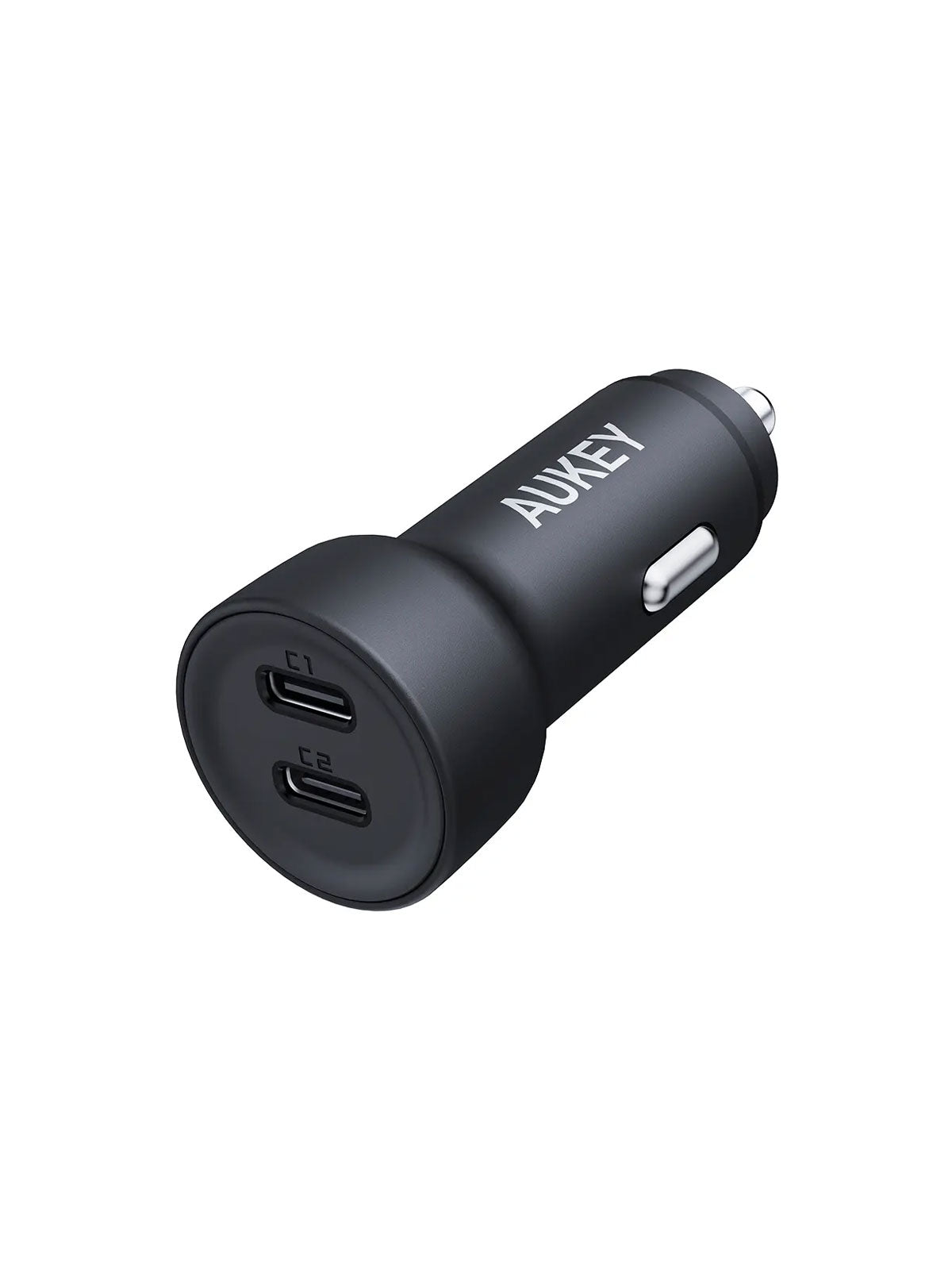 AUKEY 65W Dual-Port USB-C + USB-A Fast Car Charger – CC-Y23