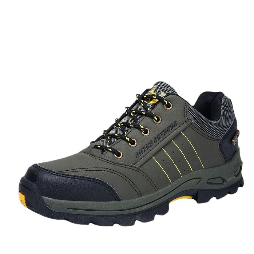 QIFENG Men Women Hiking Shoes Winter Outdoor Cotton Army Green (single shoe) 40 โ image 2