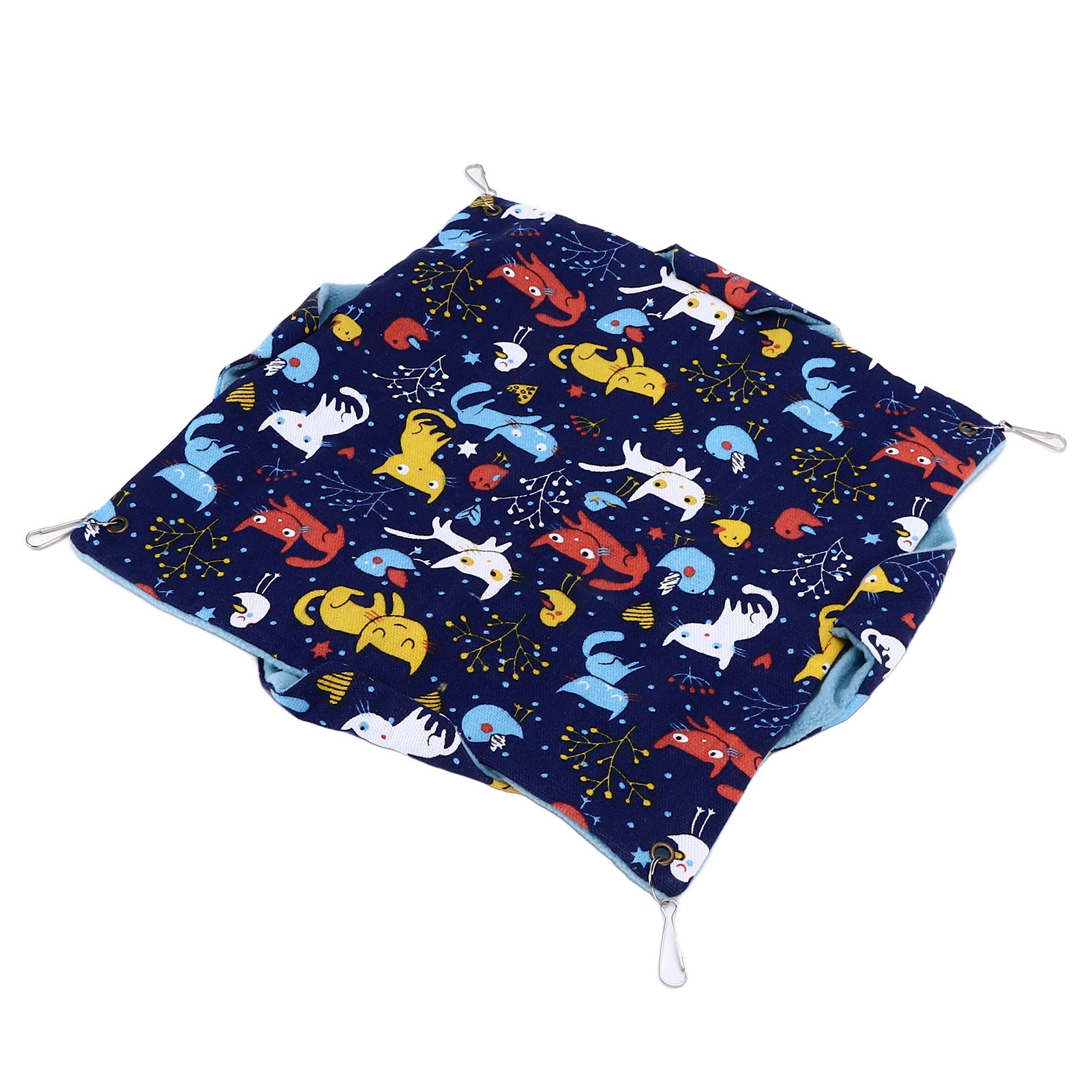 Pet Double Layer Warm Hammock Safe Warm Foldable Hanging Pet Sleeping Bag for Small Pets Hamster โ image 3