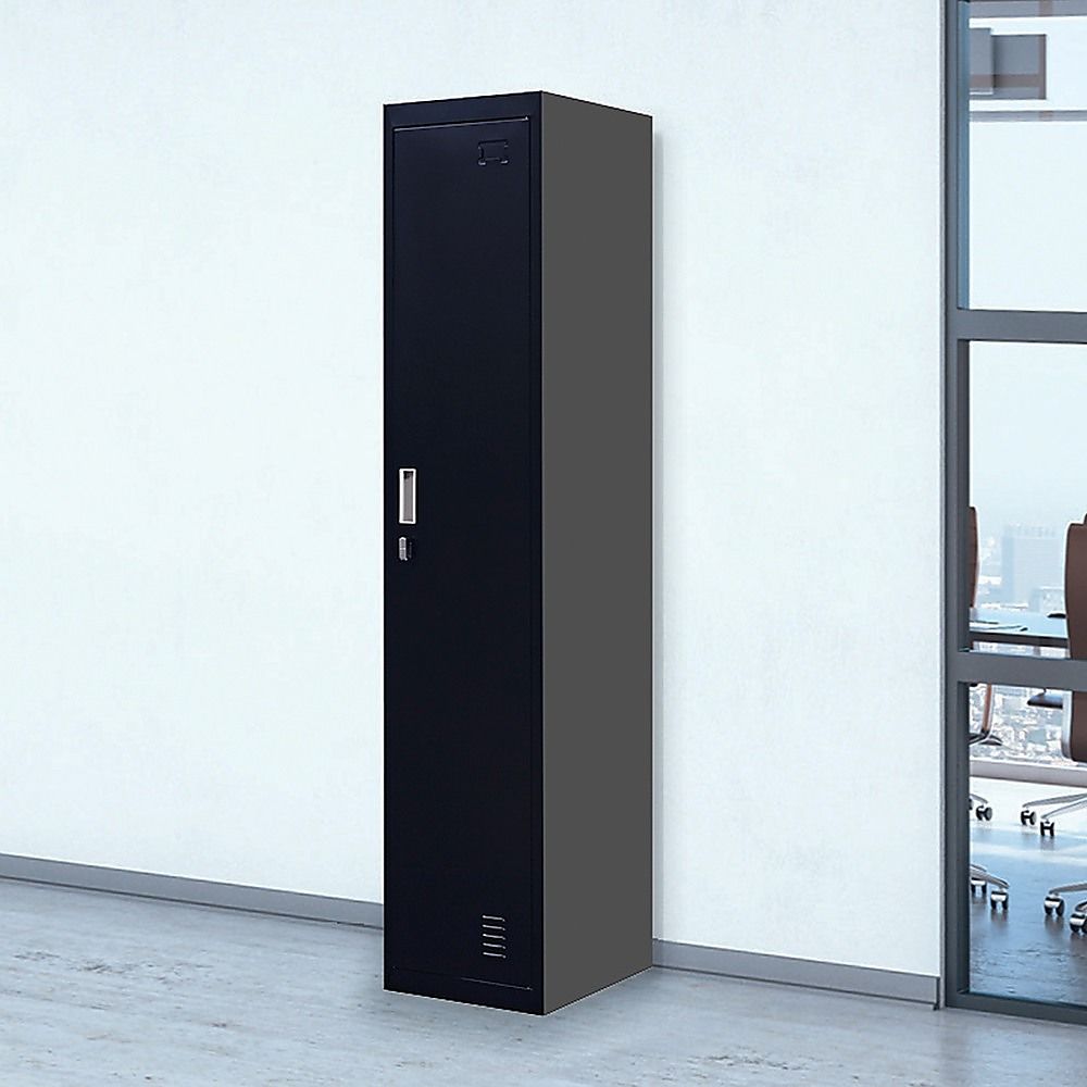 One-Door Office Gym Shed Clothing Locker Cabinet — image 2