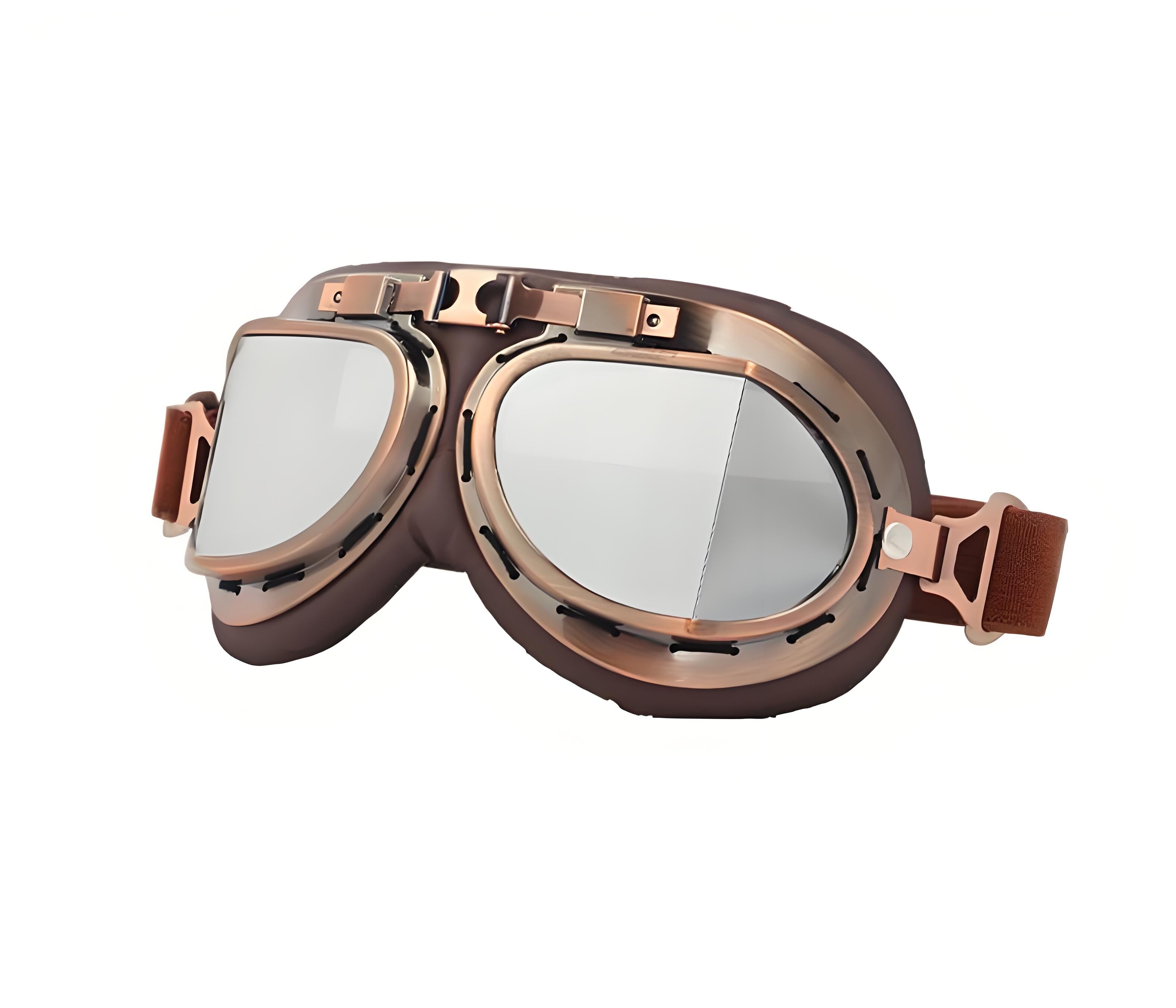 Christmas gifts for husband or boyfriend Vintage Steampunk Motorcycle Goggles-Retro Style, Dust & Wind Protection for Aussie Riders & โ image 2